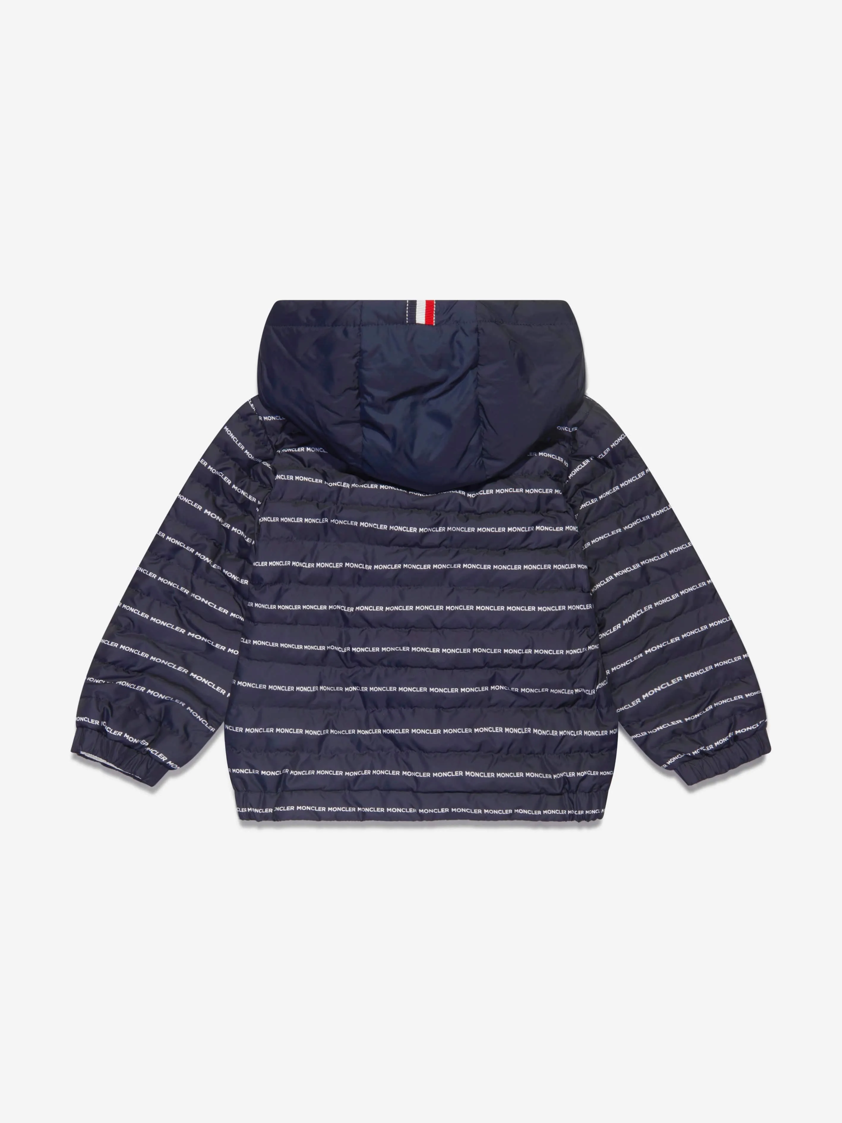 Moncler Enfant Baby Jungen Daunengefütterte Jacke mit Logo-Print Bergo