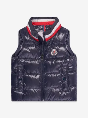 Moncler Enfant Baby Boys Daunengefütterte Merab Weste in Marine