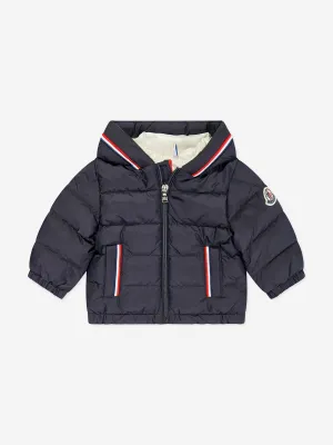 Moncler Enfant Baby Jungen Daunengefütterte Merary Jacke in Marineblau