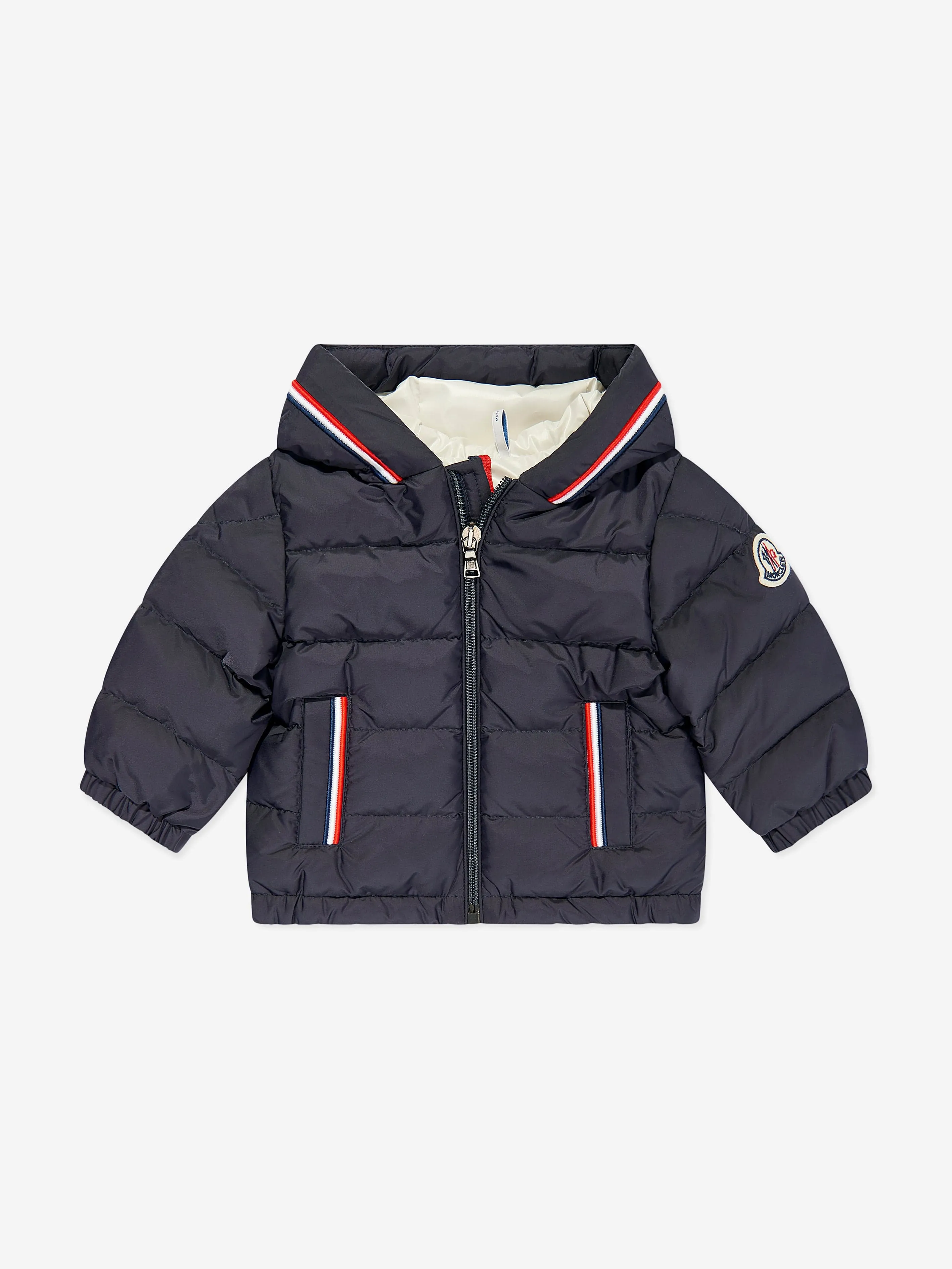 Moncler Enfant Baby Jungen Daunengefütterte Merary Jacke in Marineblau