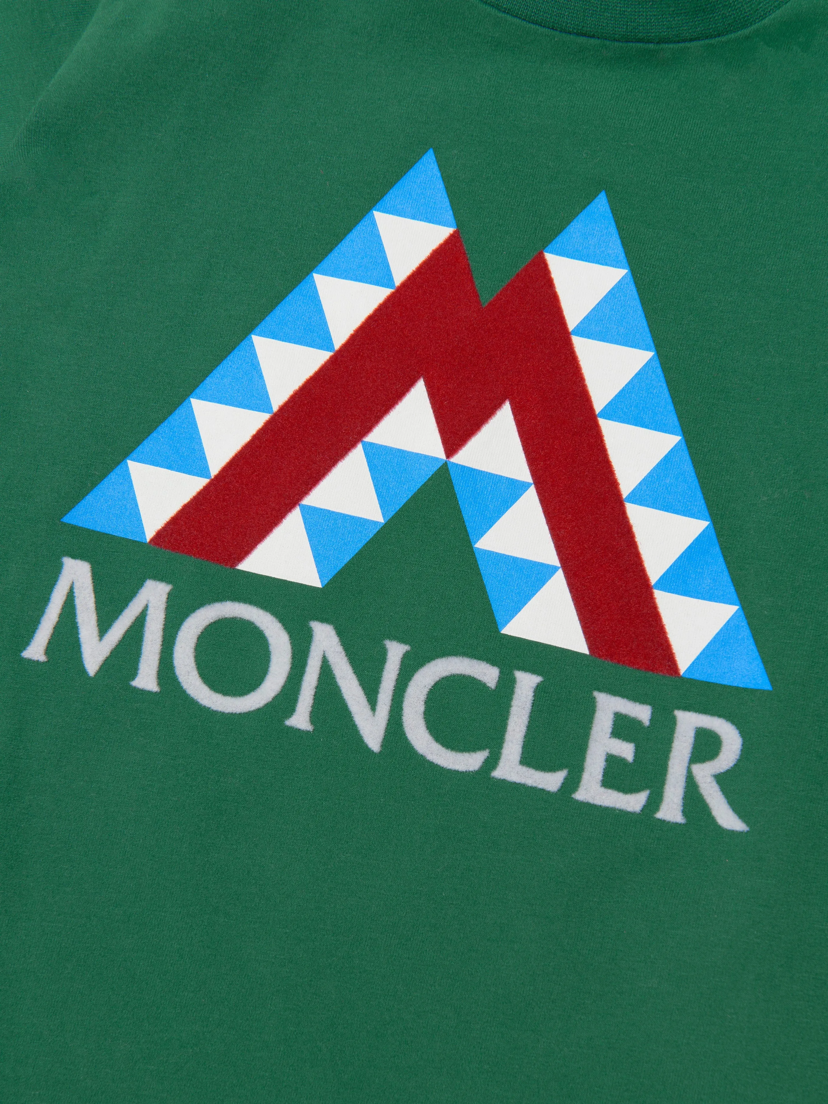 Moncler Enfant Baby Jungen Grafik Logo Langarm T-Shirt