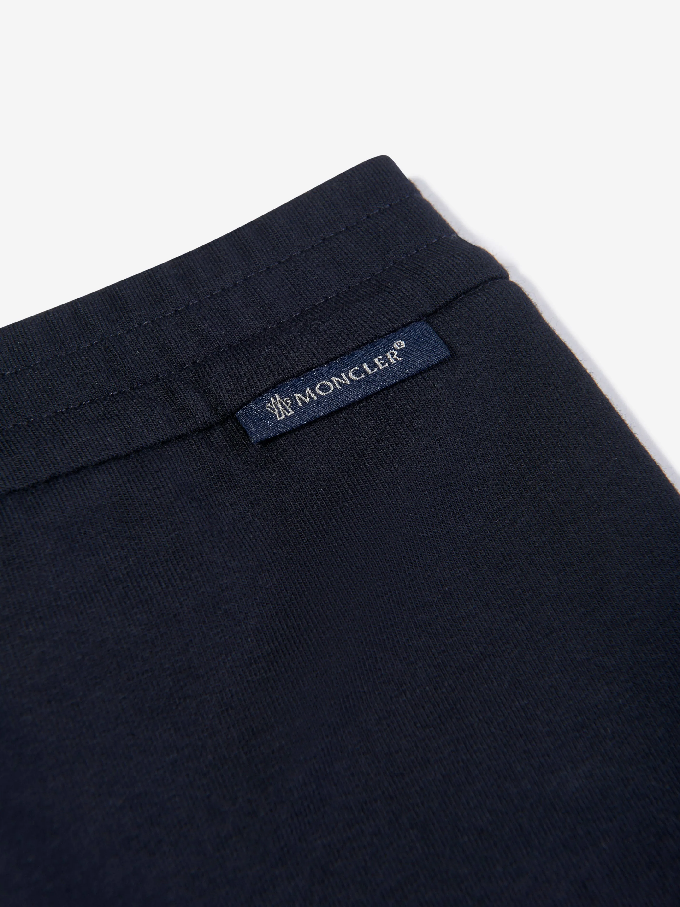 Moncler Enfant Baby Boys Logo Joggerhose in Marineblau
