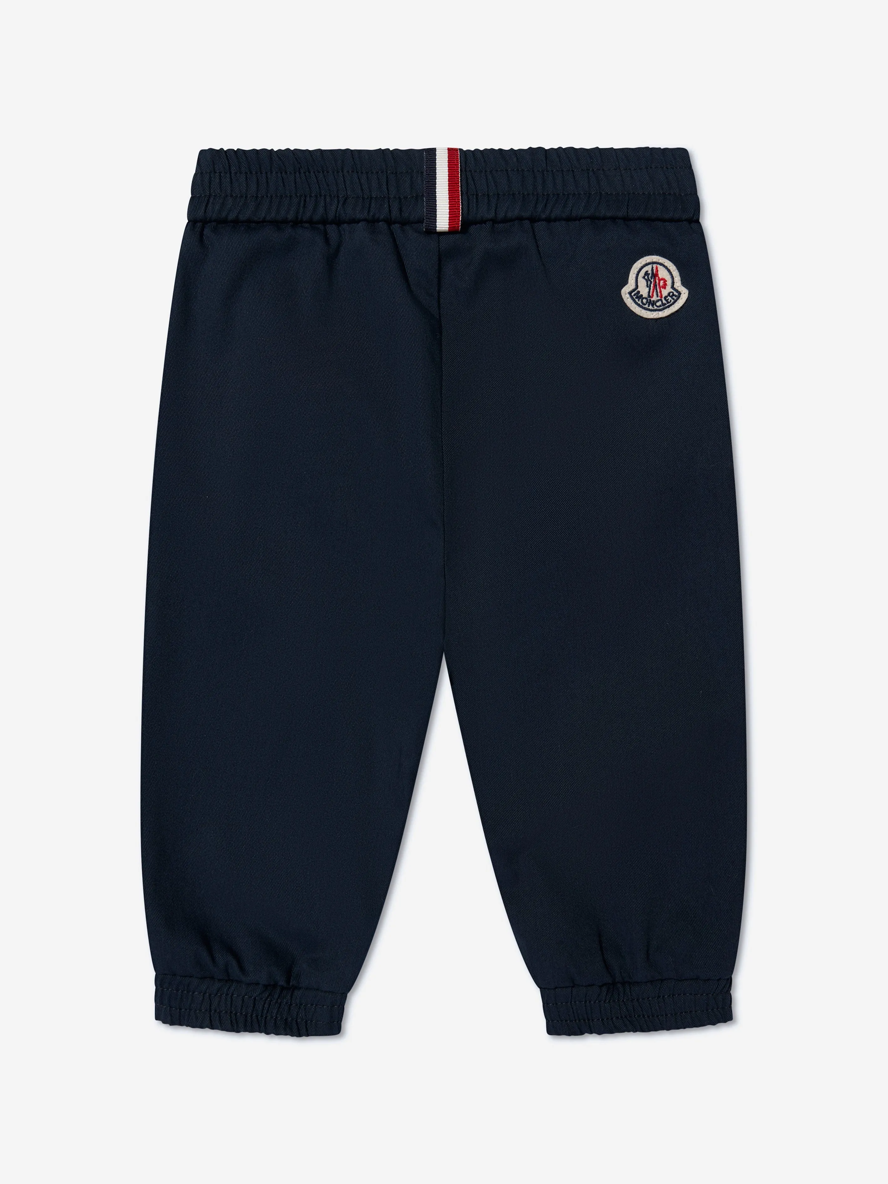 Moncler Enfant Baby Boys Logo Joggerhose in Marineblau