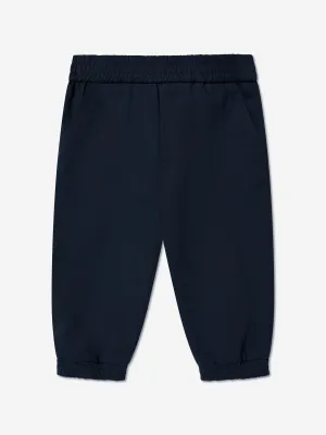 Moncler Enfant Baby Boys Logo Joggerhose in Marineblau