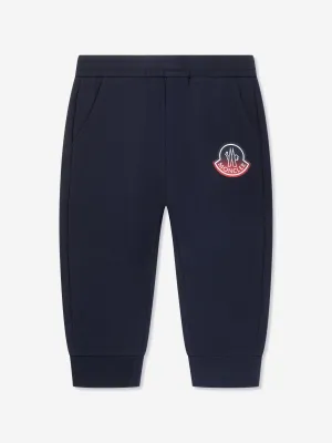 Moncler Enfant Baby Boys Logo Joggerhose in Marineblau
