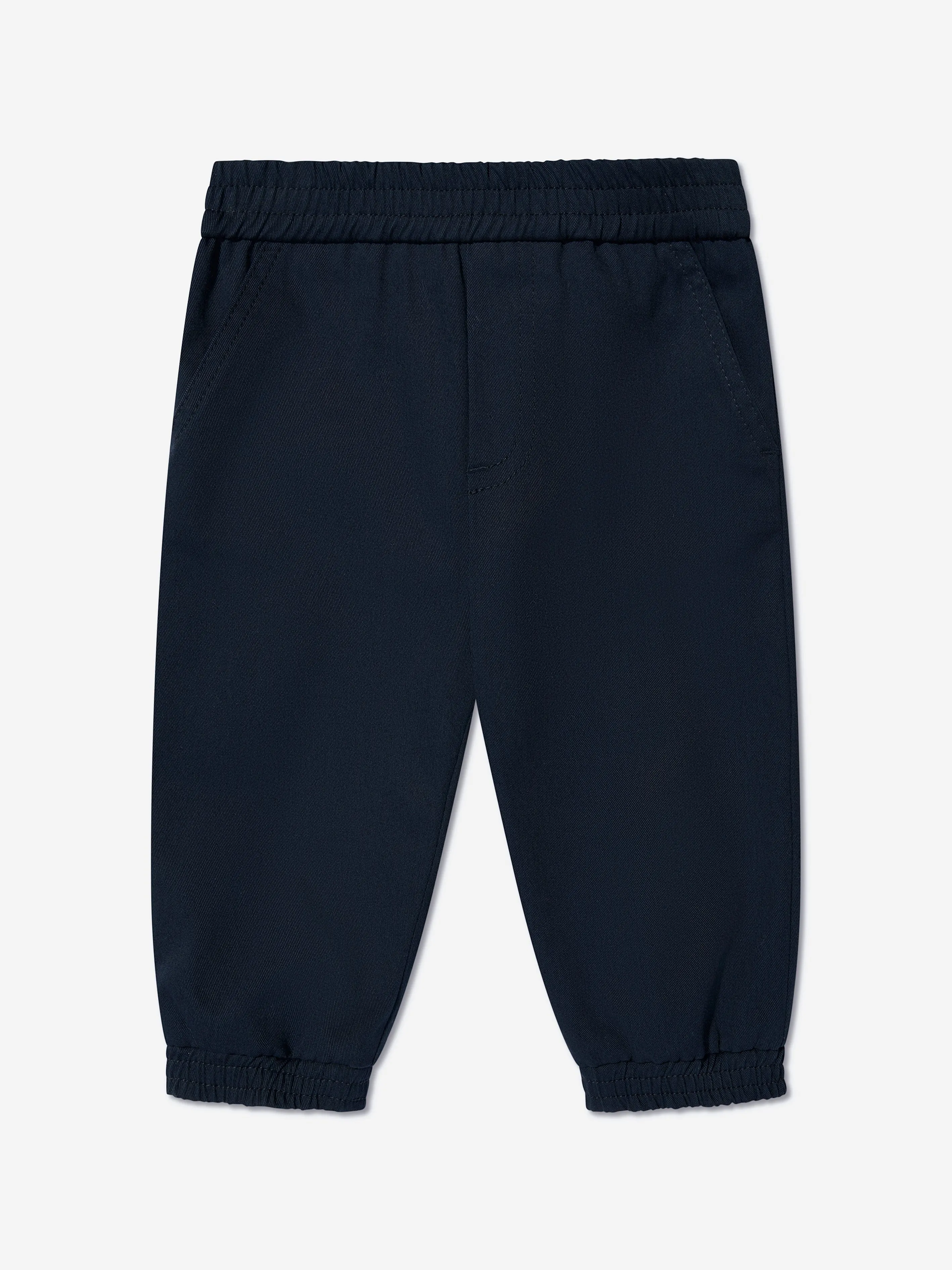 Moncler Enfant Baby Boys Logo Joggerhose in Marineblau