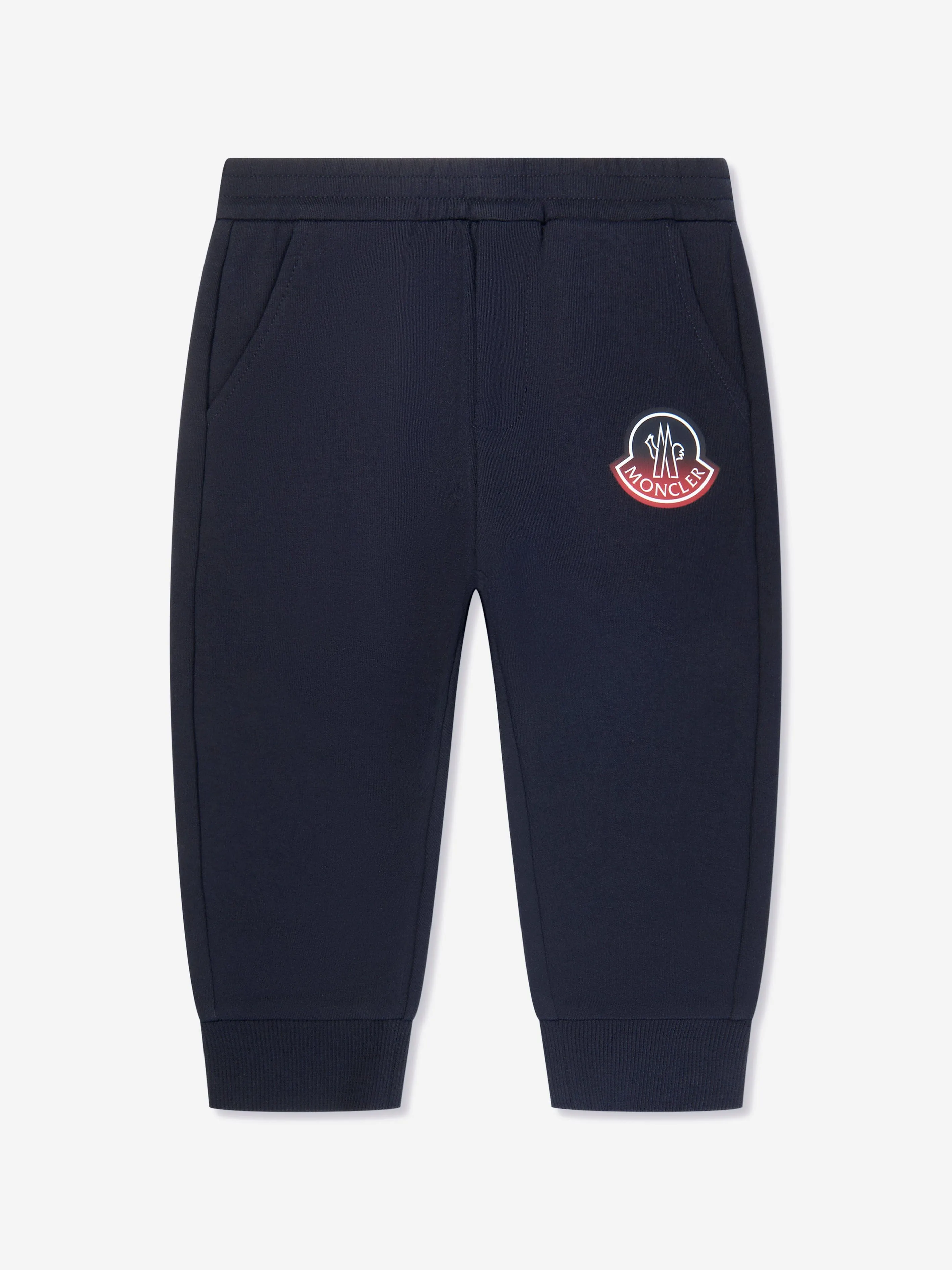Moncler Enfant Baby Boys Logo Joggerhose in Marineblau