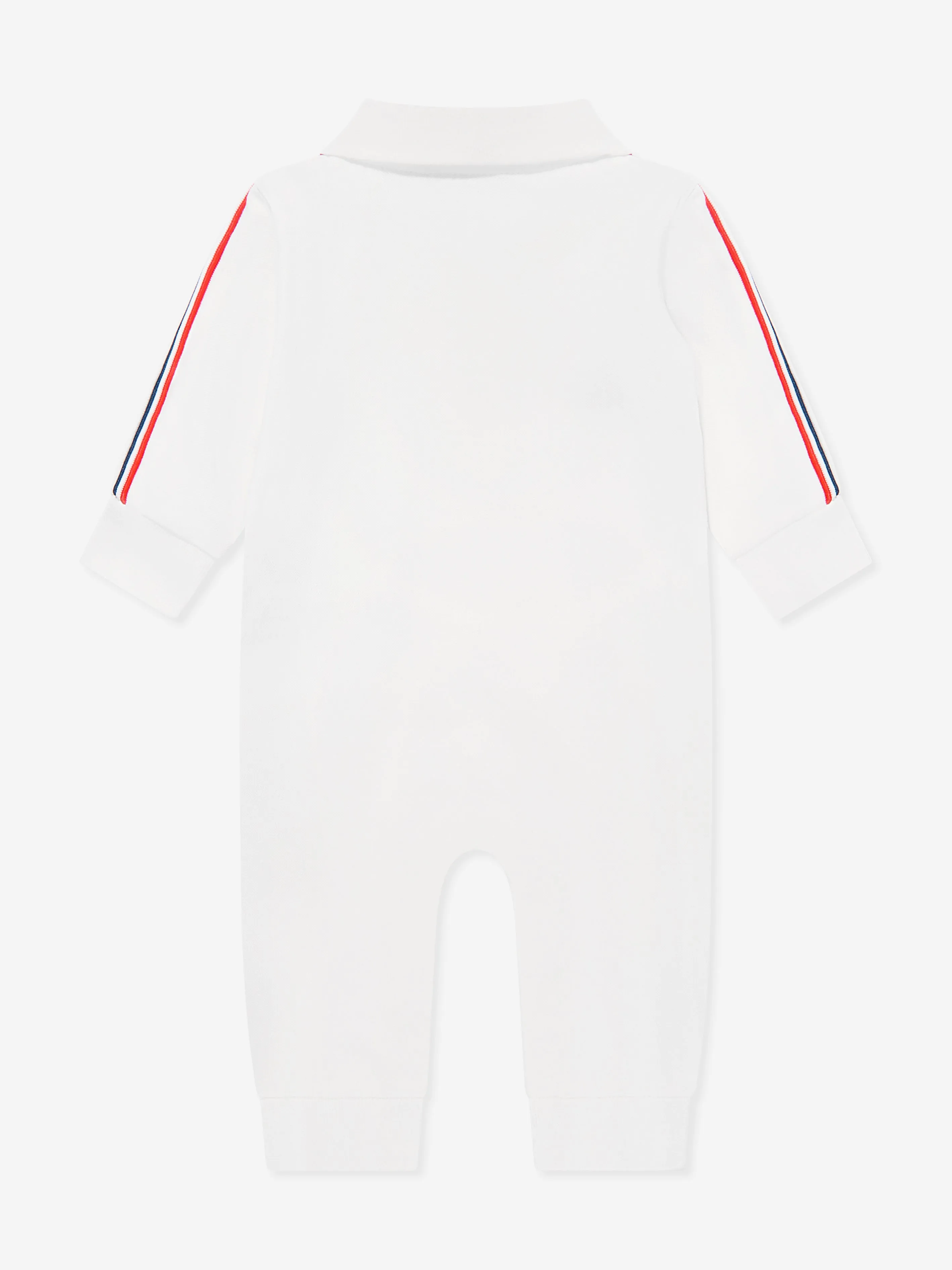 Moncler Enfant Baby Boys Logo-Strampler in Elfenbein