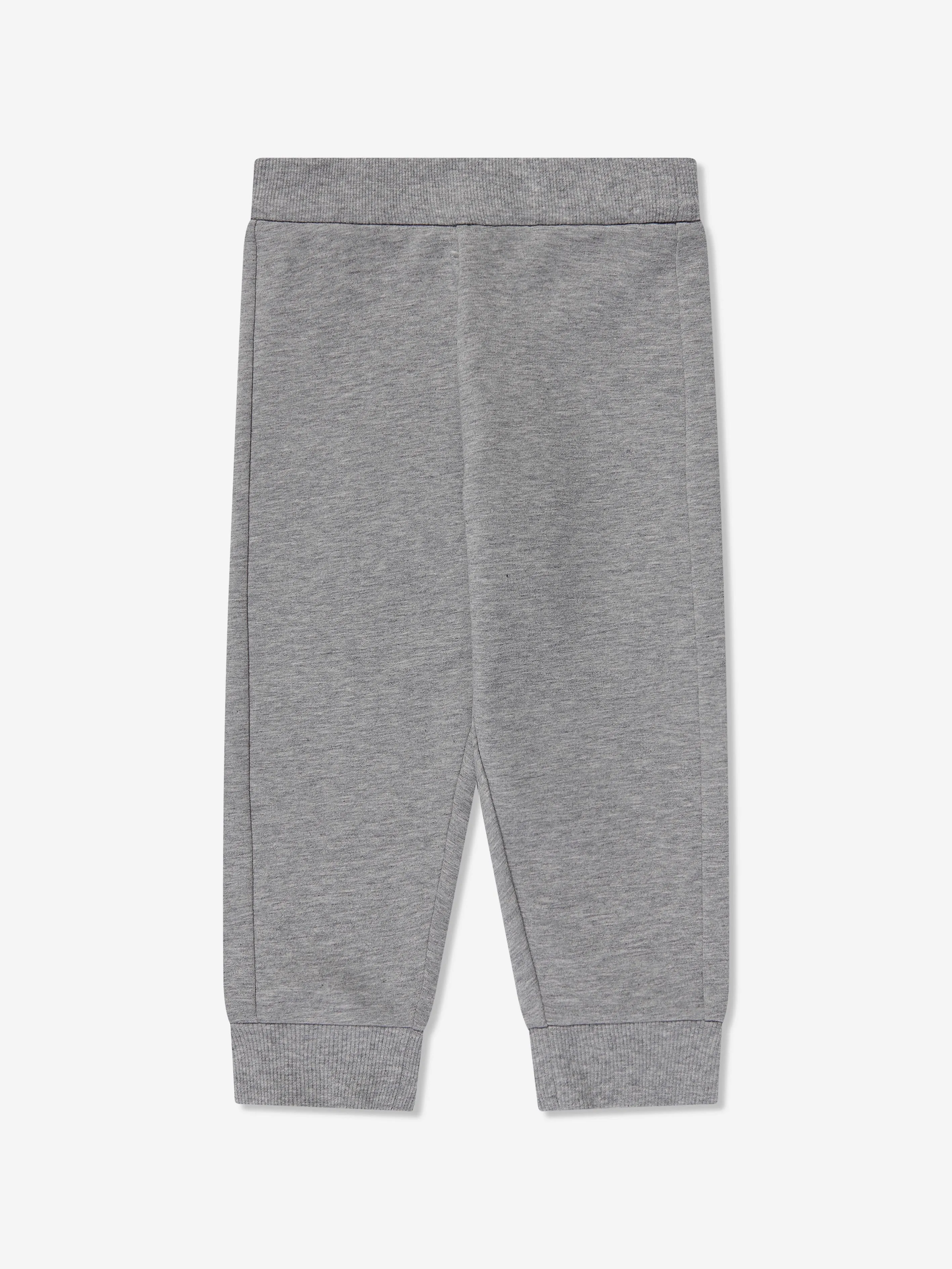 Moncler Enfant Baby Jungen Logo Tracksuit Grau