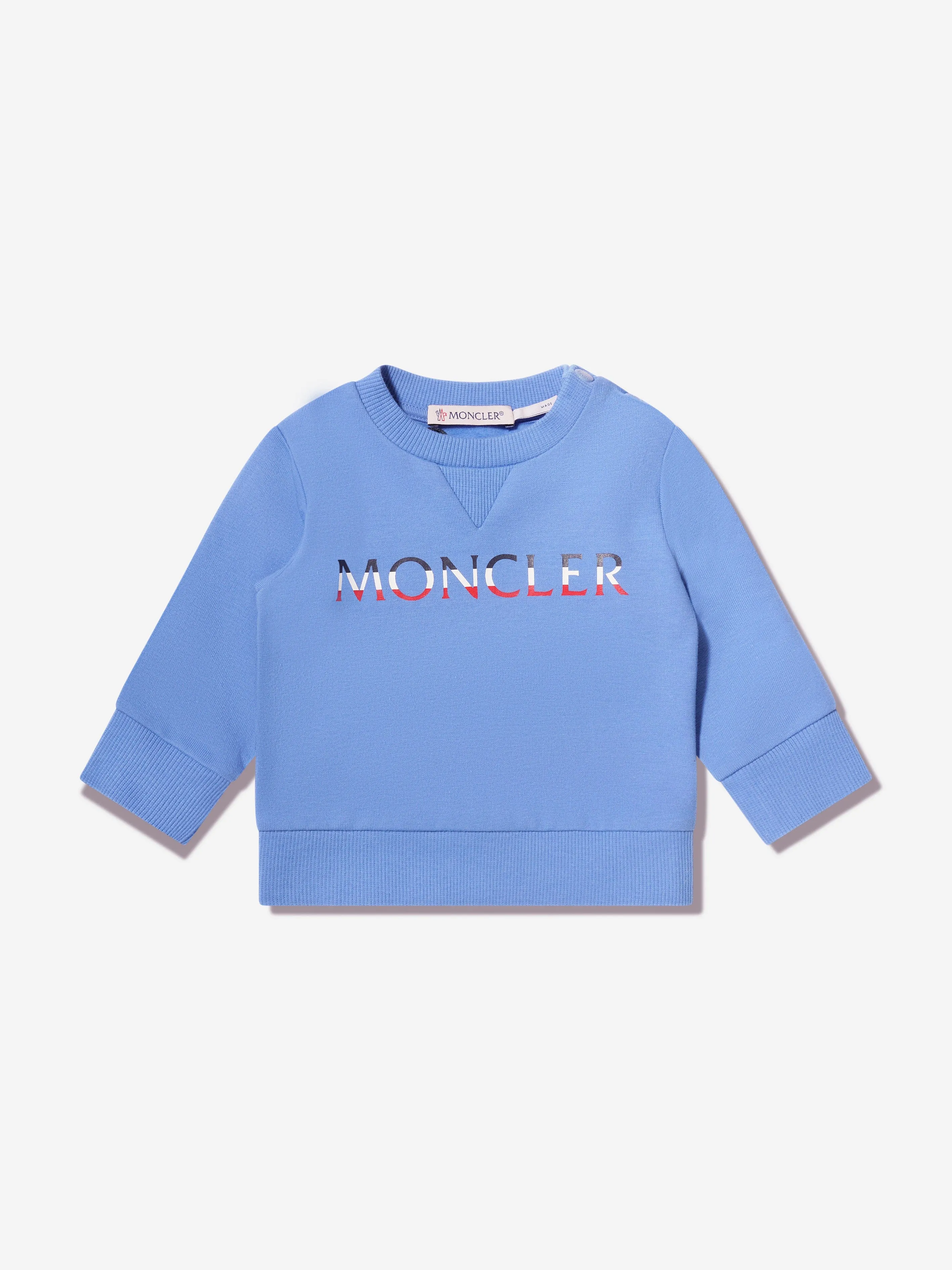 Moncler Enfant Baby Boys Logo-Trainingsanzug in Blau