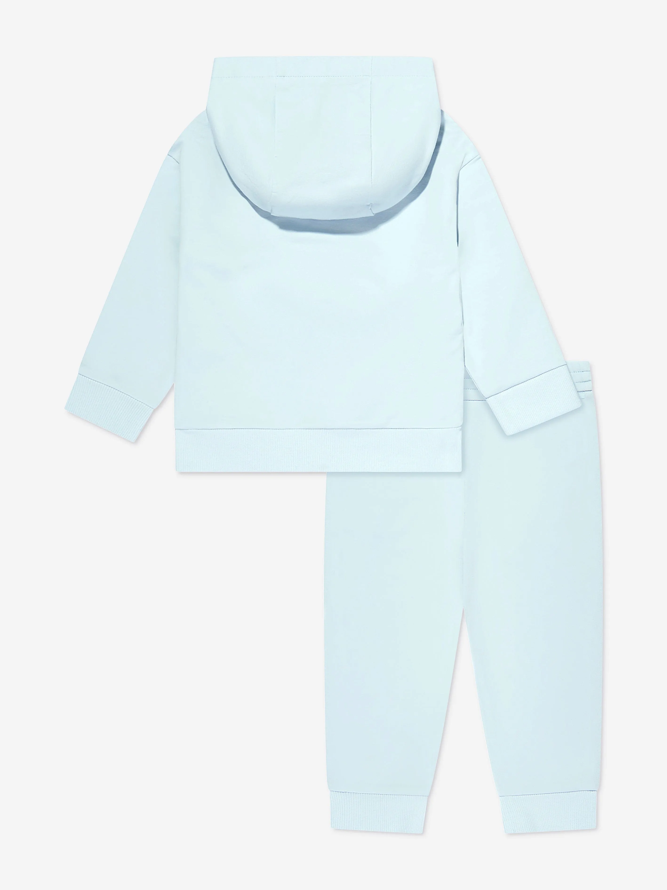 Moncler Enfant Baby Jungen Logo Tracksuit in Blau