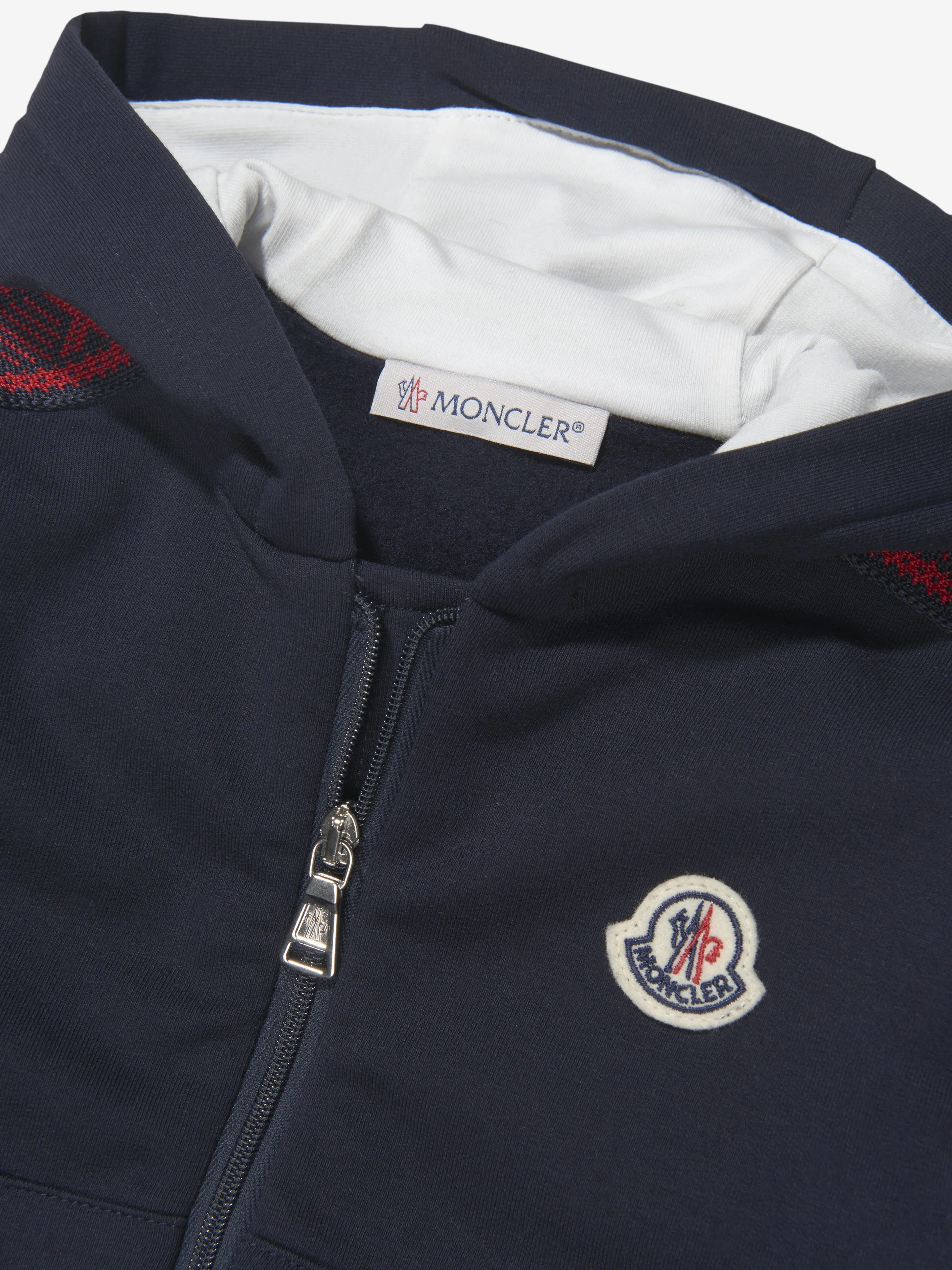 Moncler Enfant Baby Boys Logo Kapuzenpullover mit Reißverschluss