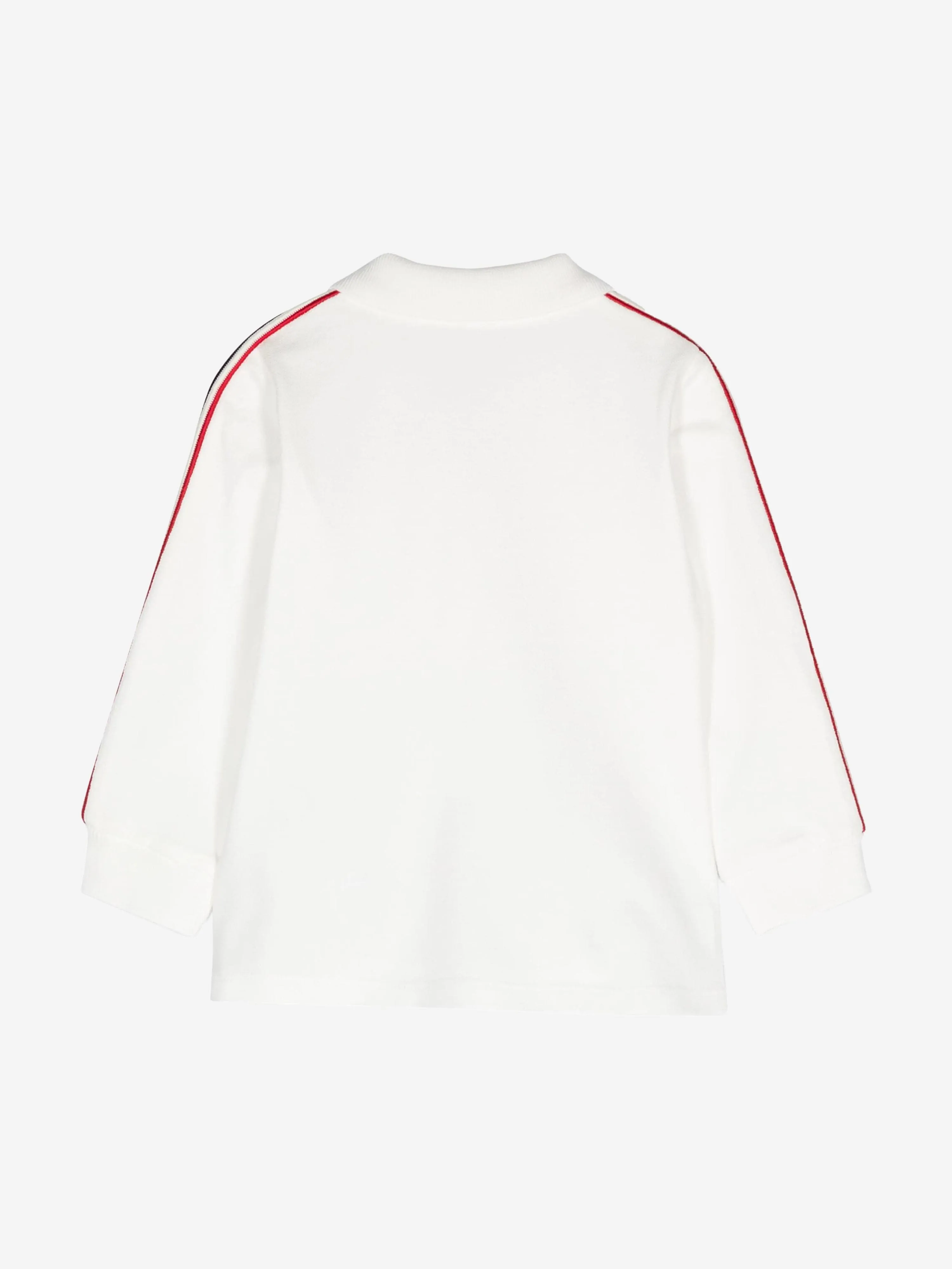 Moncler Enfant Baby Boys Langarm-Polohemd in Elfenbein