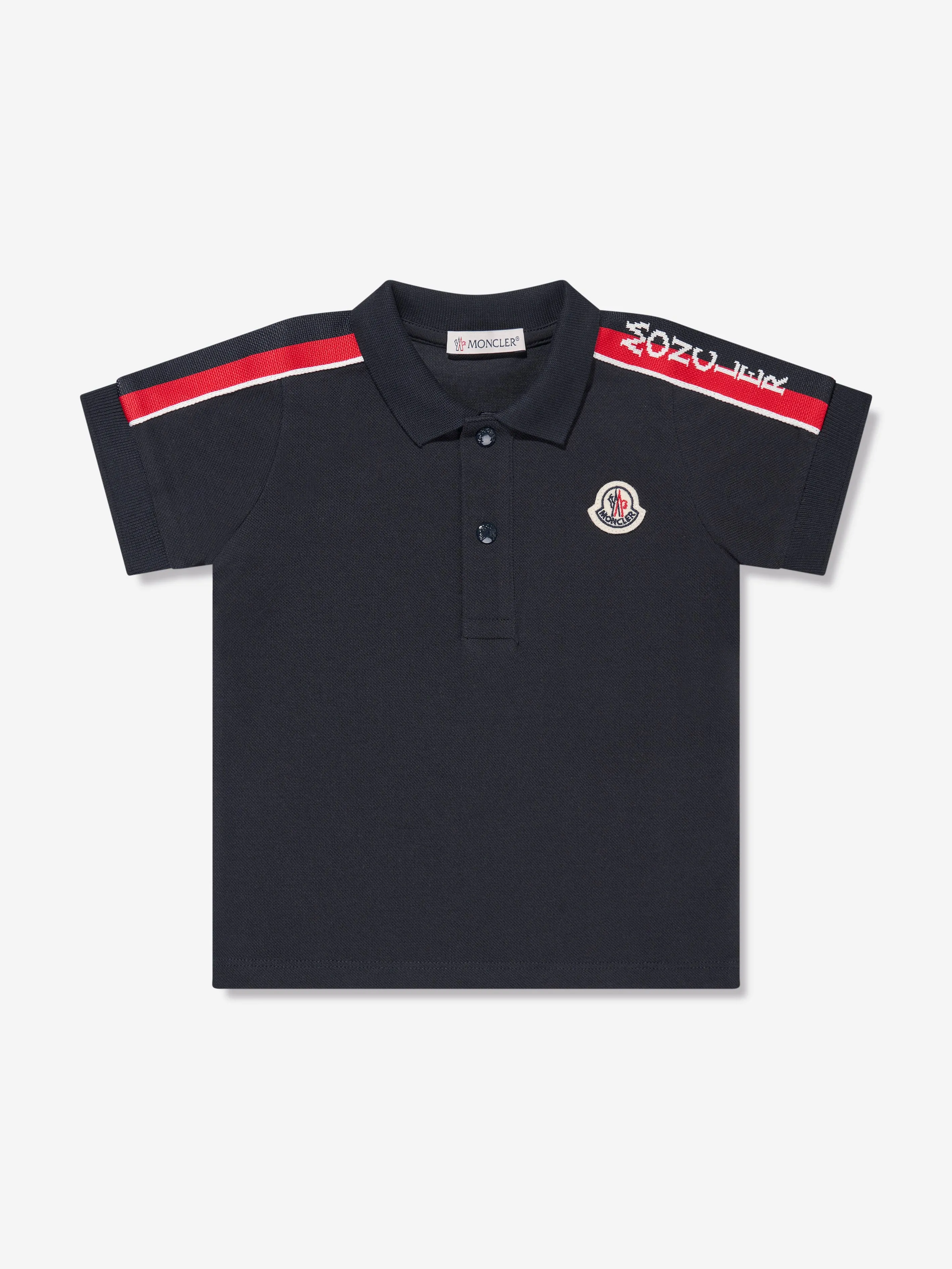 Moncler Enfant Baby Boys Polohemd in Marineblau