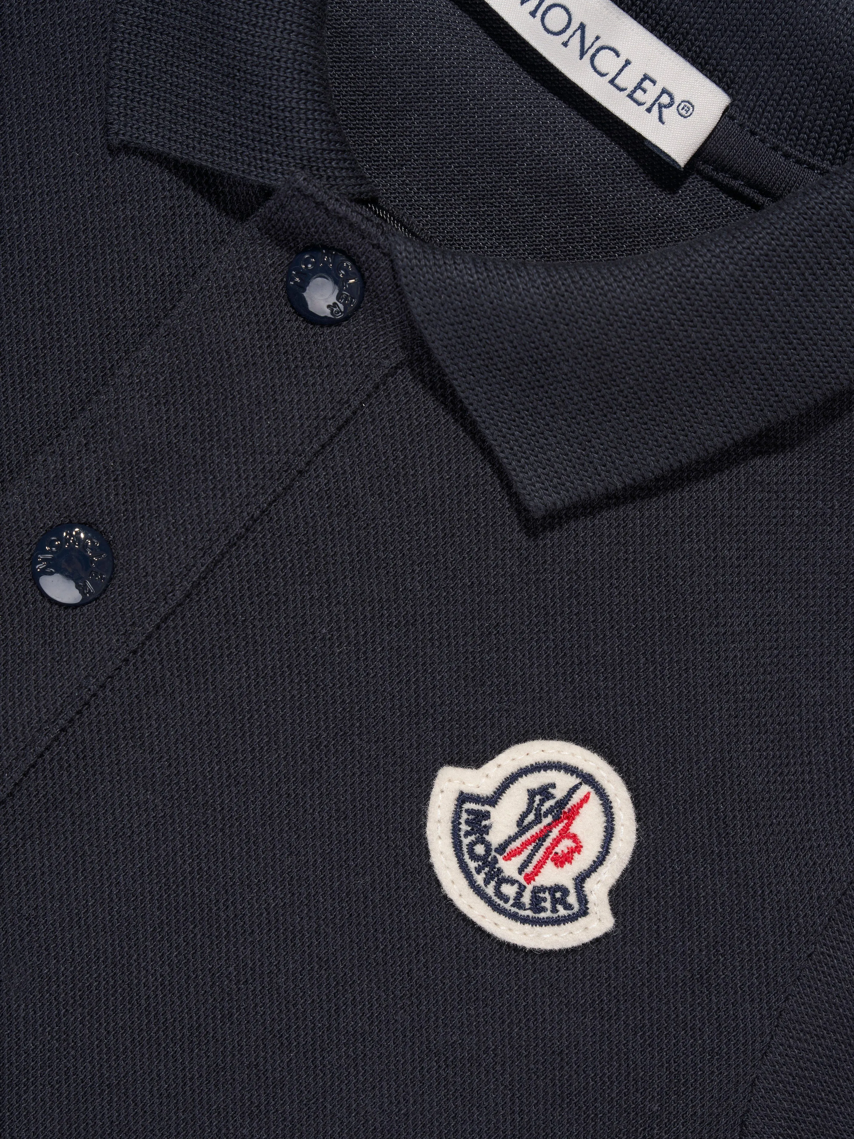 Moncler Enfant Baby Boys Polohemd in Marineblau