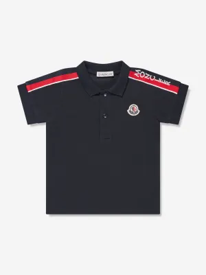 Moncler Enfant Baby Boys Polohemd in Marineblau