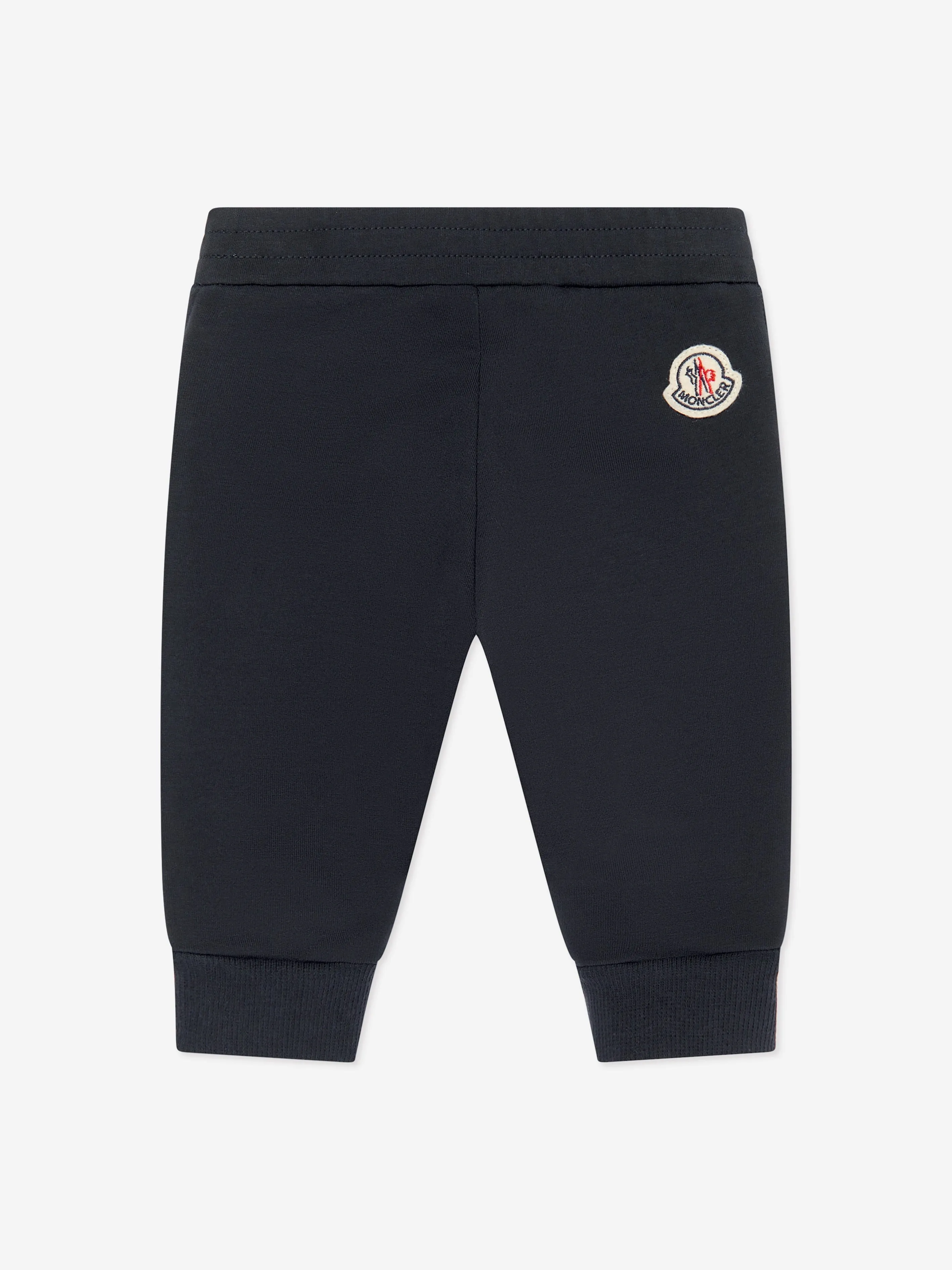 Moncler Enfant Baby Jungen Dreifarbige Jogginghosen in Marineblau