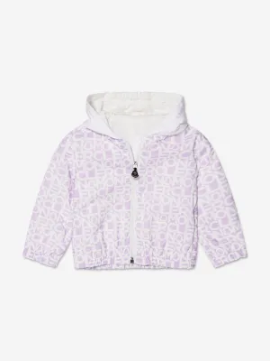 Moncler Enfant Babyjacke für Mädchen in Lila