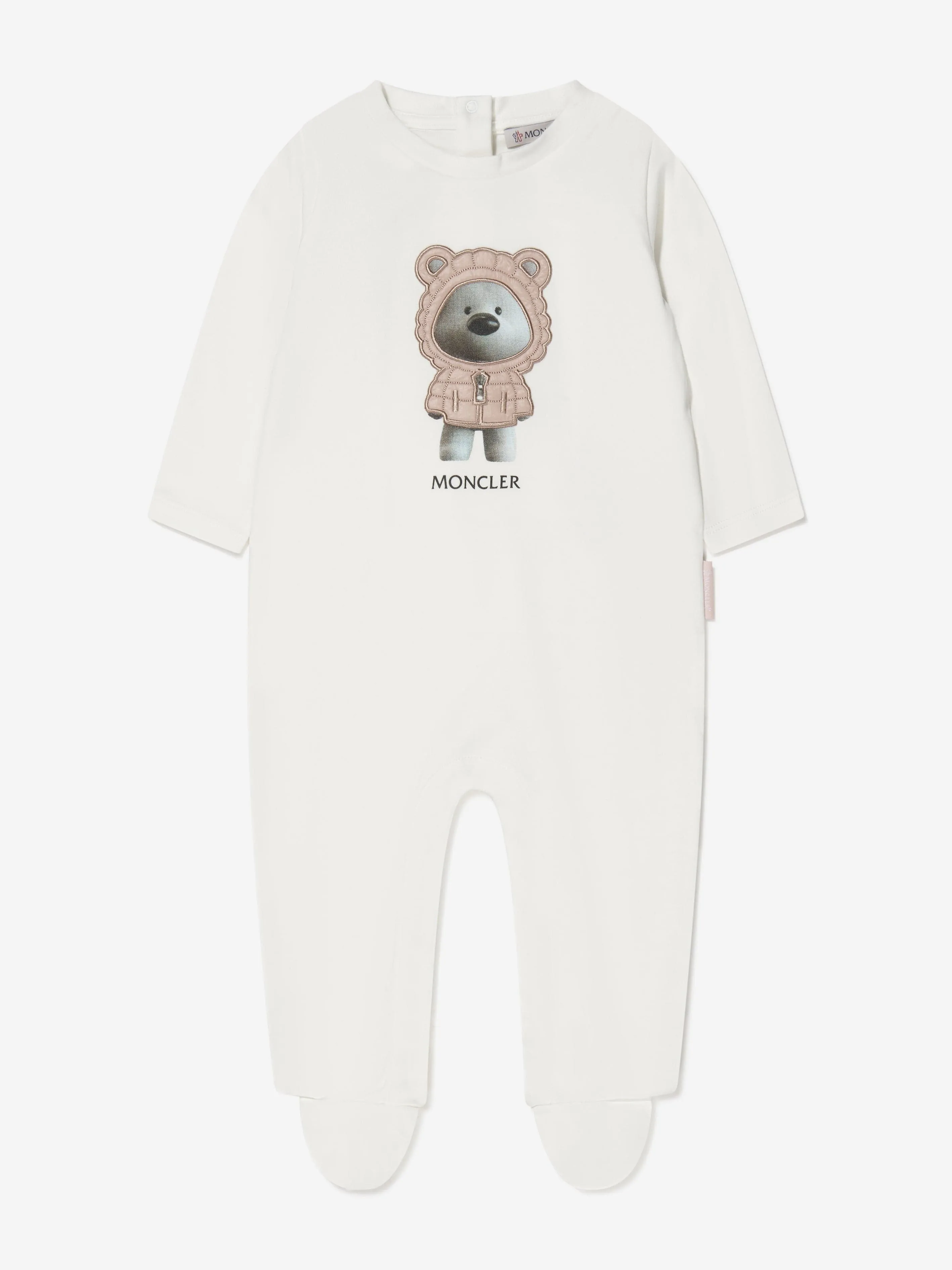 Moncler Enfant Baby Girls Bären-Print Strampler