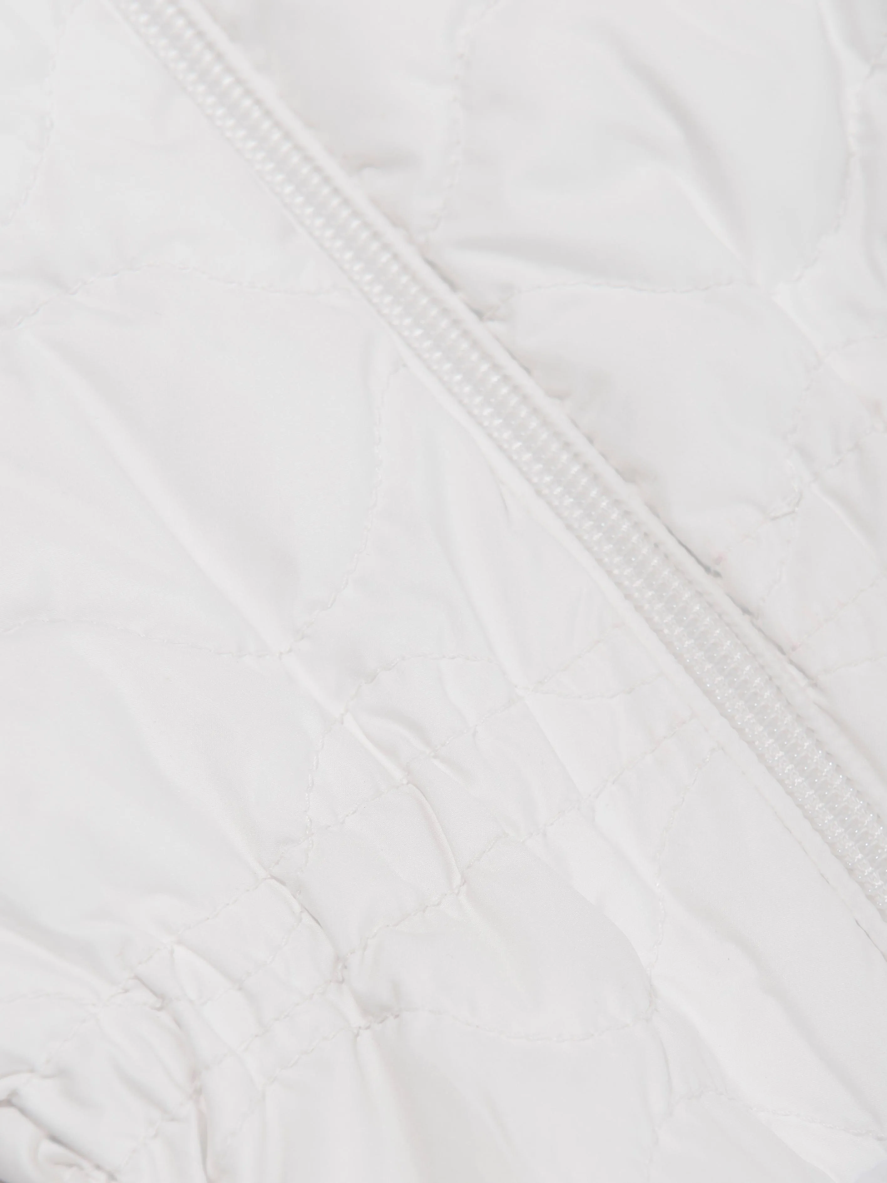 Moncler Enfant Baby Girls Daunengefütterte Ambertine Gilet in Weiß