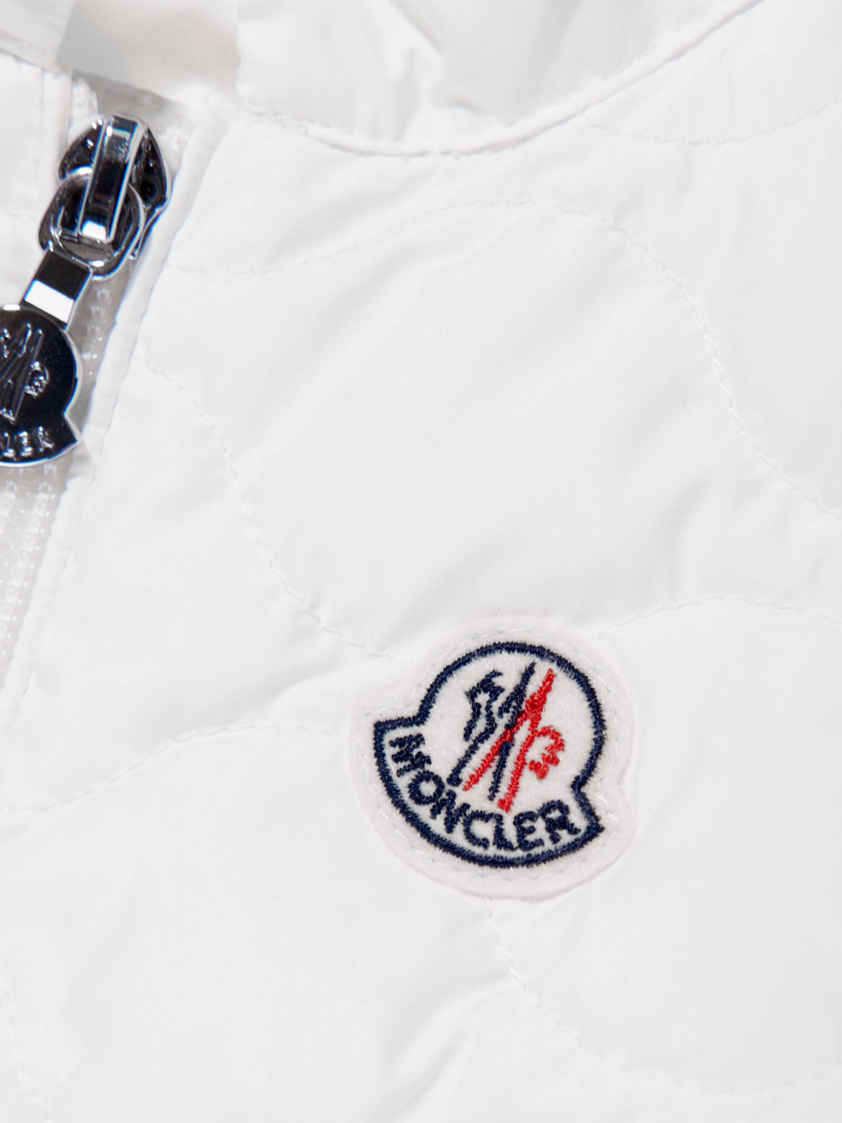 Moncler Enfant Baby Girls Daunengefütterte Ambertine Gilet in Weiß