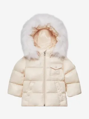 Moncler Enfant Baby Girls Daunengefütterte K2F Jacke in Rosa