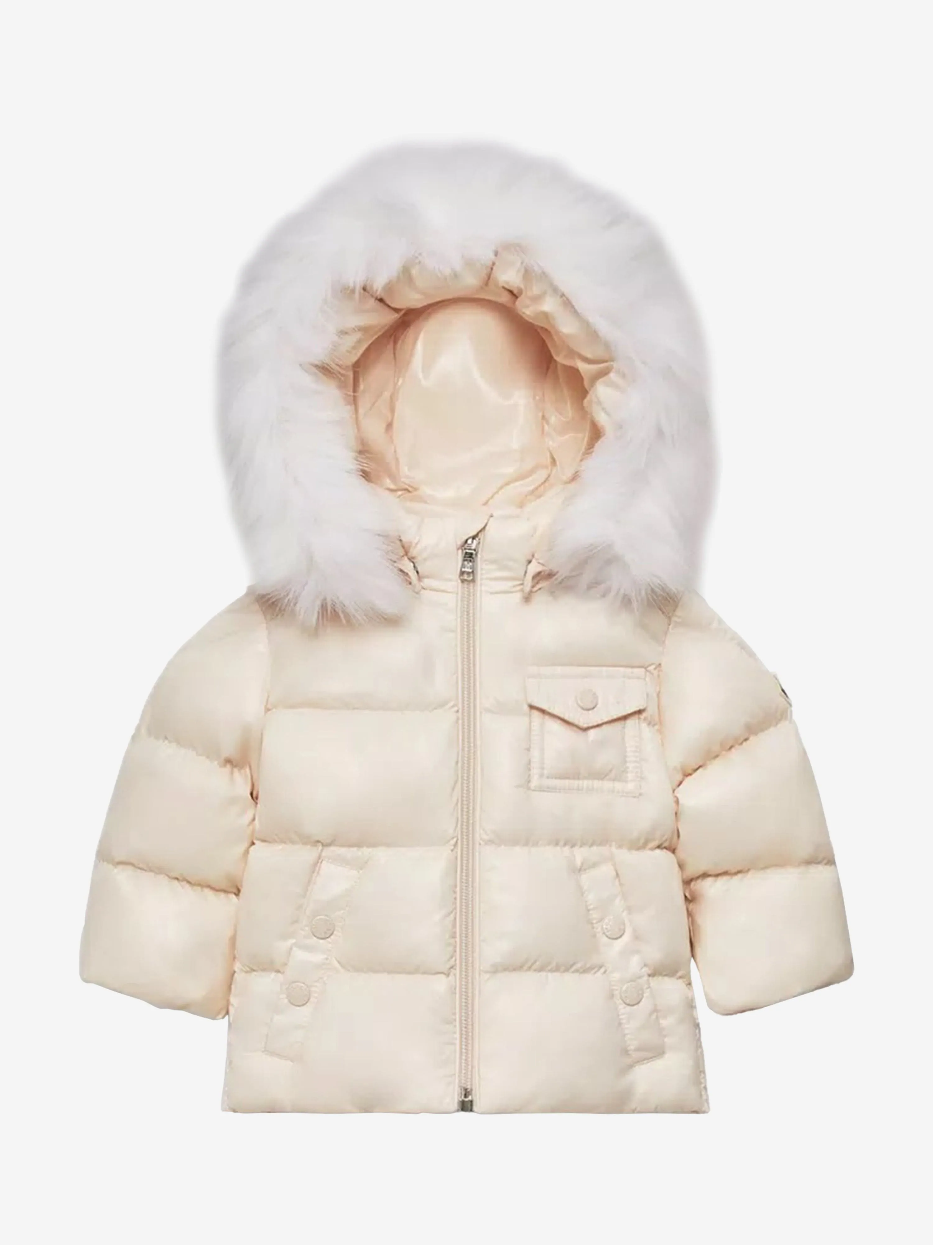 Moncler Enfant Baby Girls Daunengefütterte K2F Jacke in Rosa