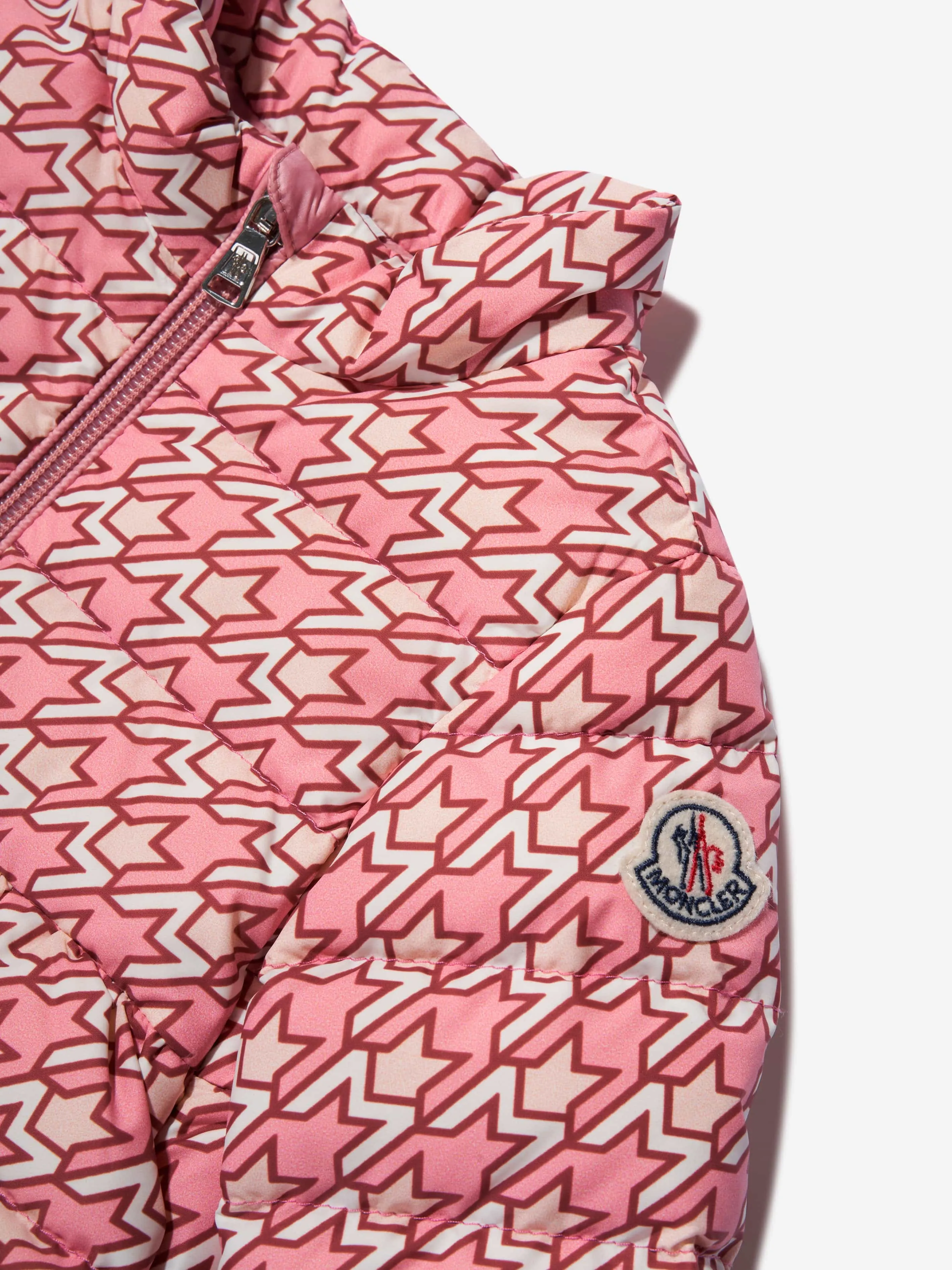 Moncler Enfant Baby Girls Daunengefütterte Kianga Jacke in Rosa