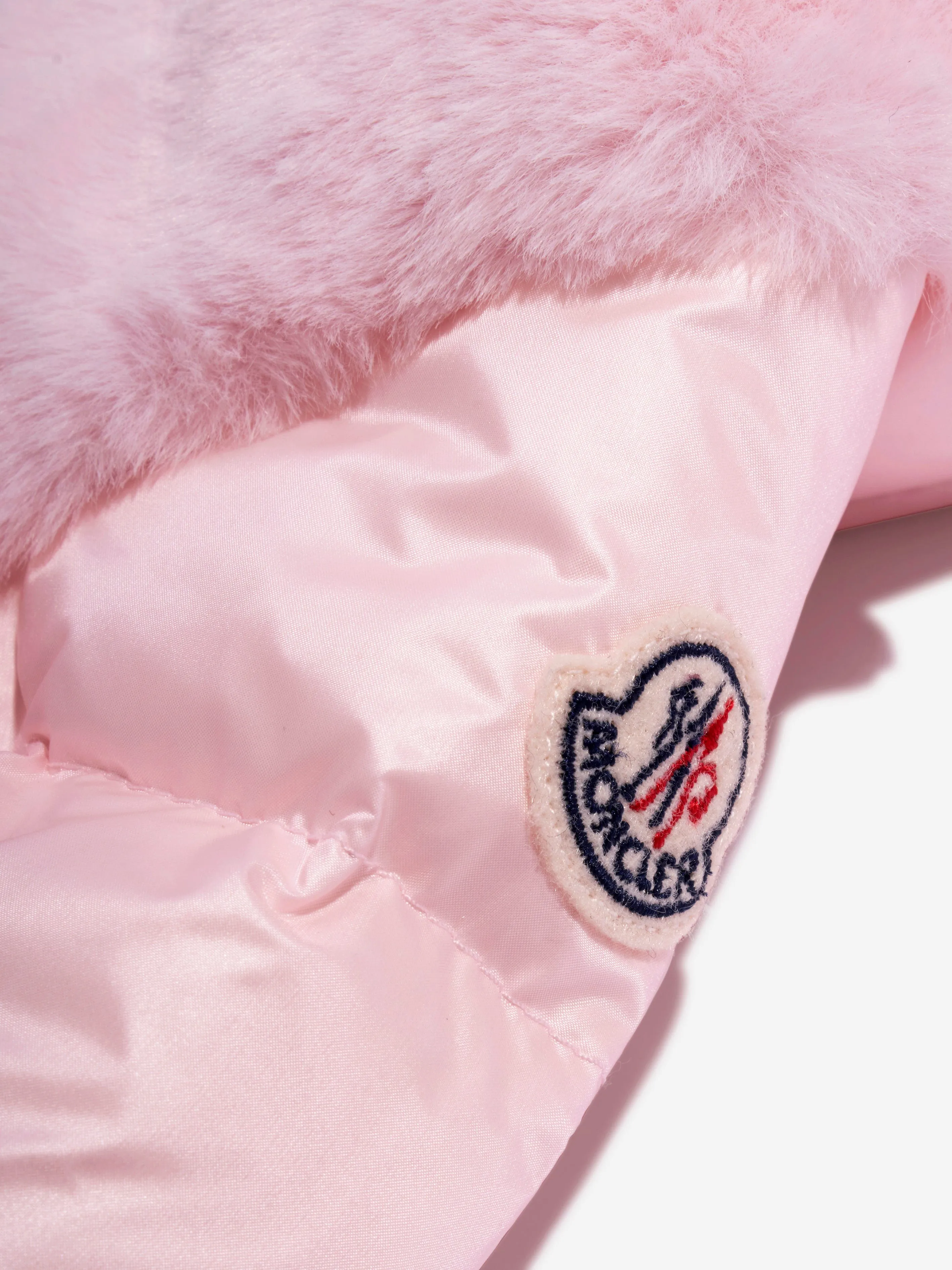 Moncler Enfant Baby Girls Daunengefütterte Natas Jacke in Rosa