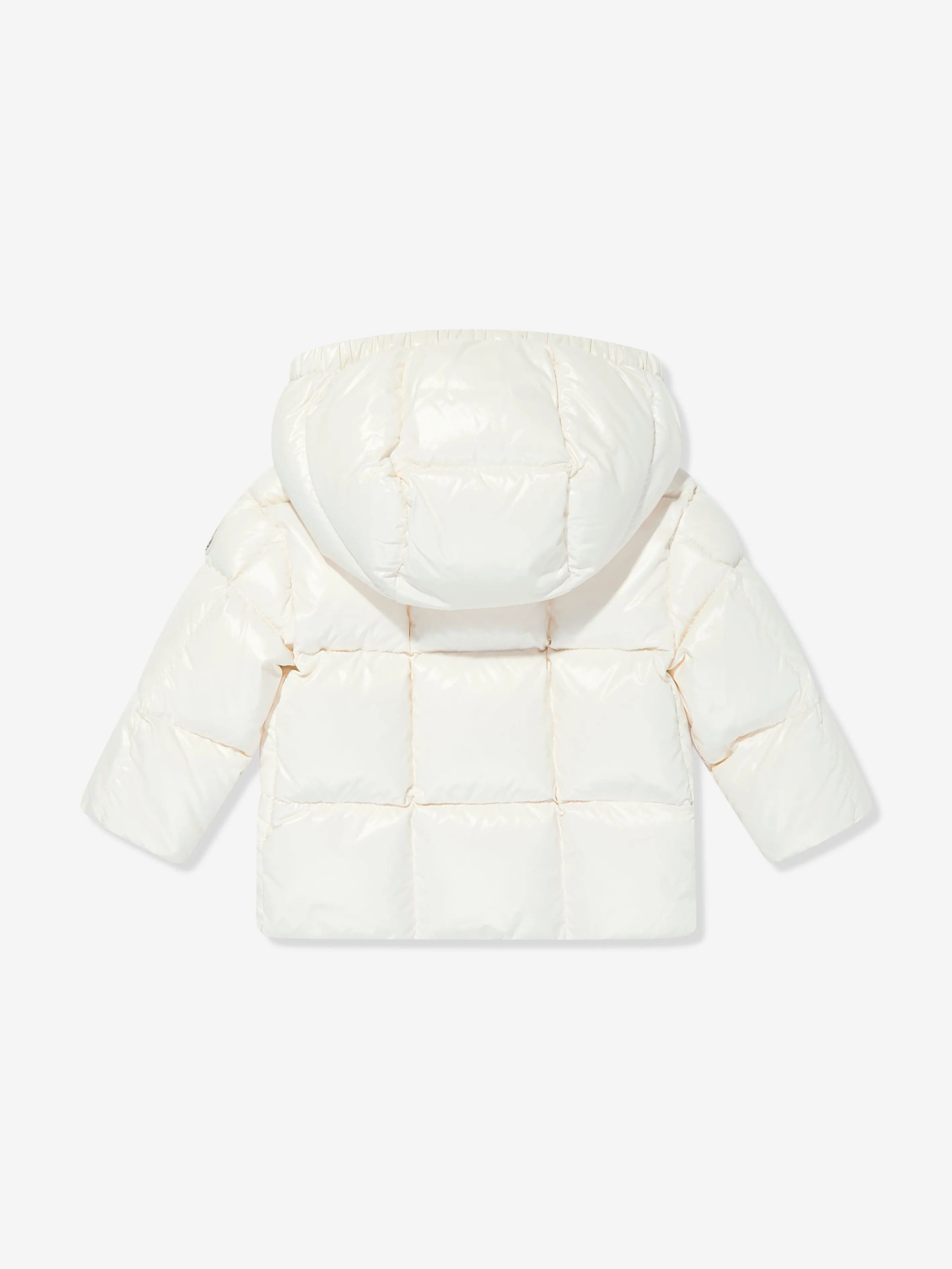 Moncler Enfant Baby Girls Daunengefütterte Parana Jacke in Elfenbein