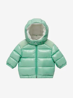 Moncler Enfant Baby Mädchen Daunengefütterte Valya Jacke in Grün