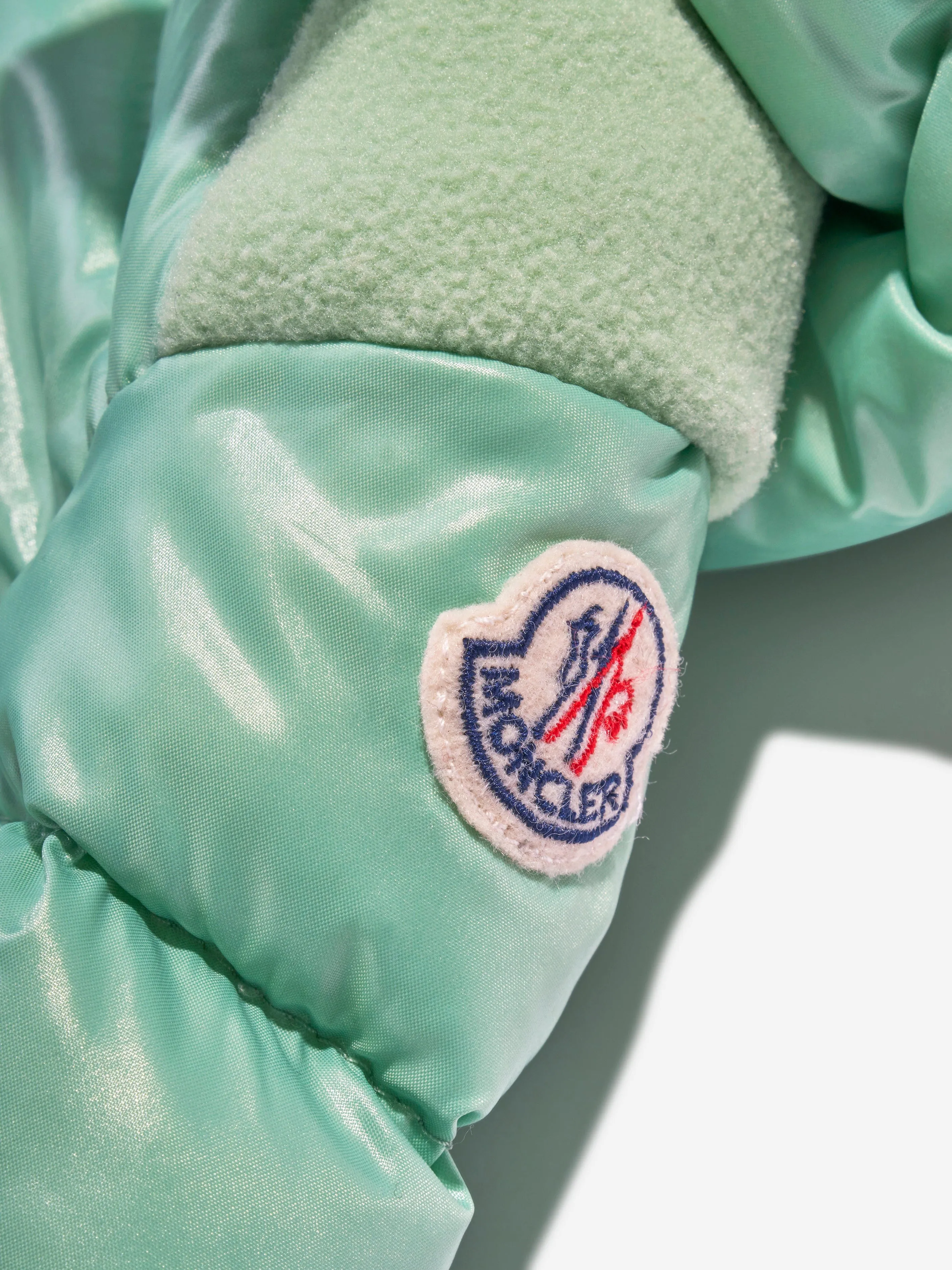 Moncler Enfant Baby Mädchen Daunengefütterte Valya Jacke in Grün