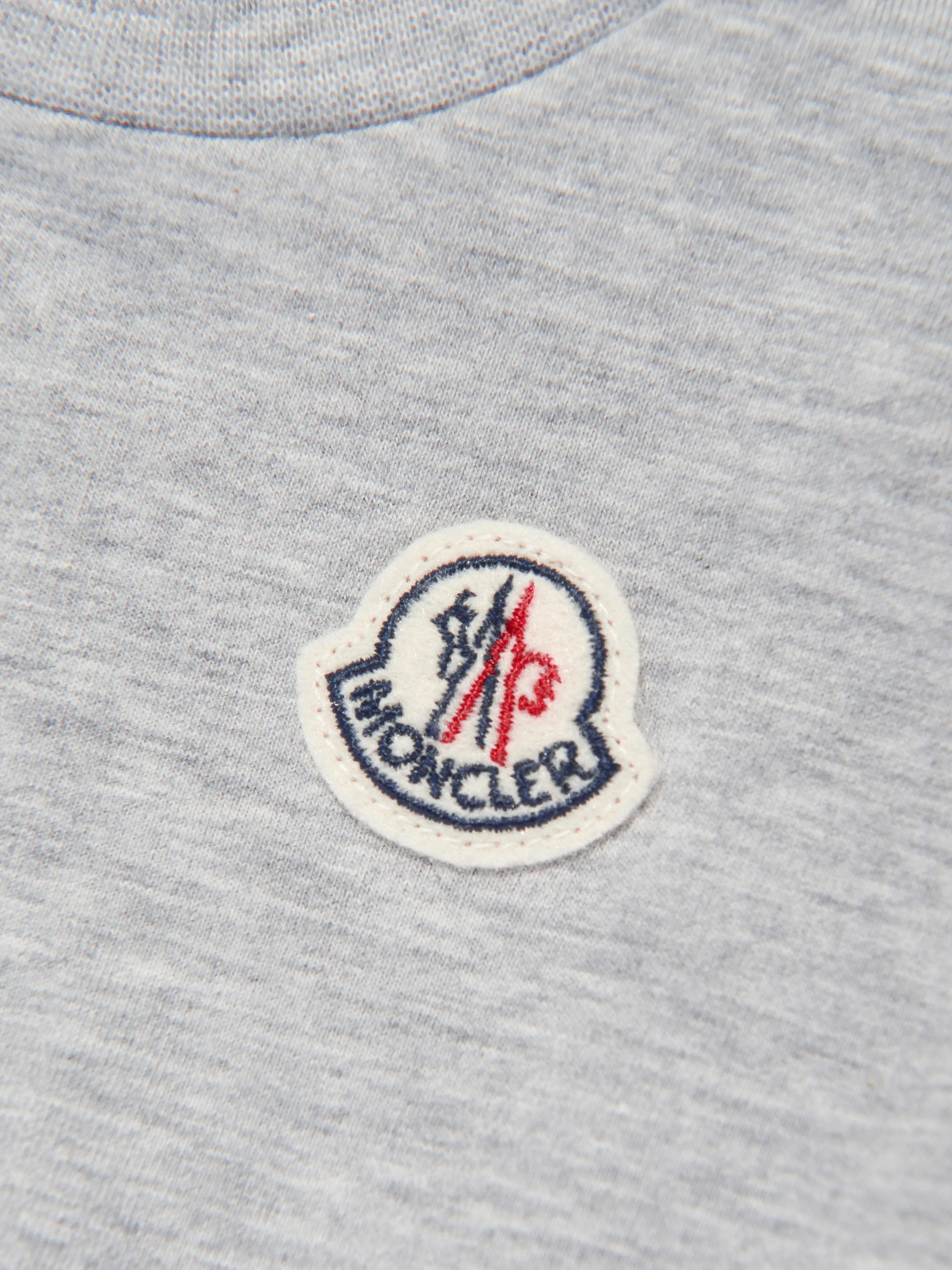 Moncler Enfant Baby Girls Rüschen-T-Shirt-Kleid in Grau