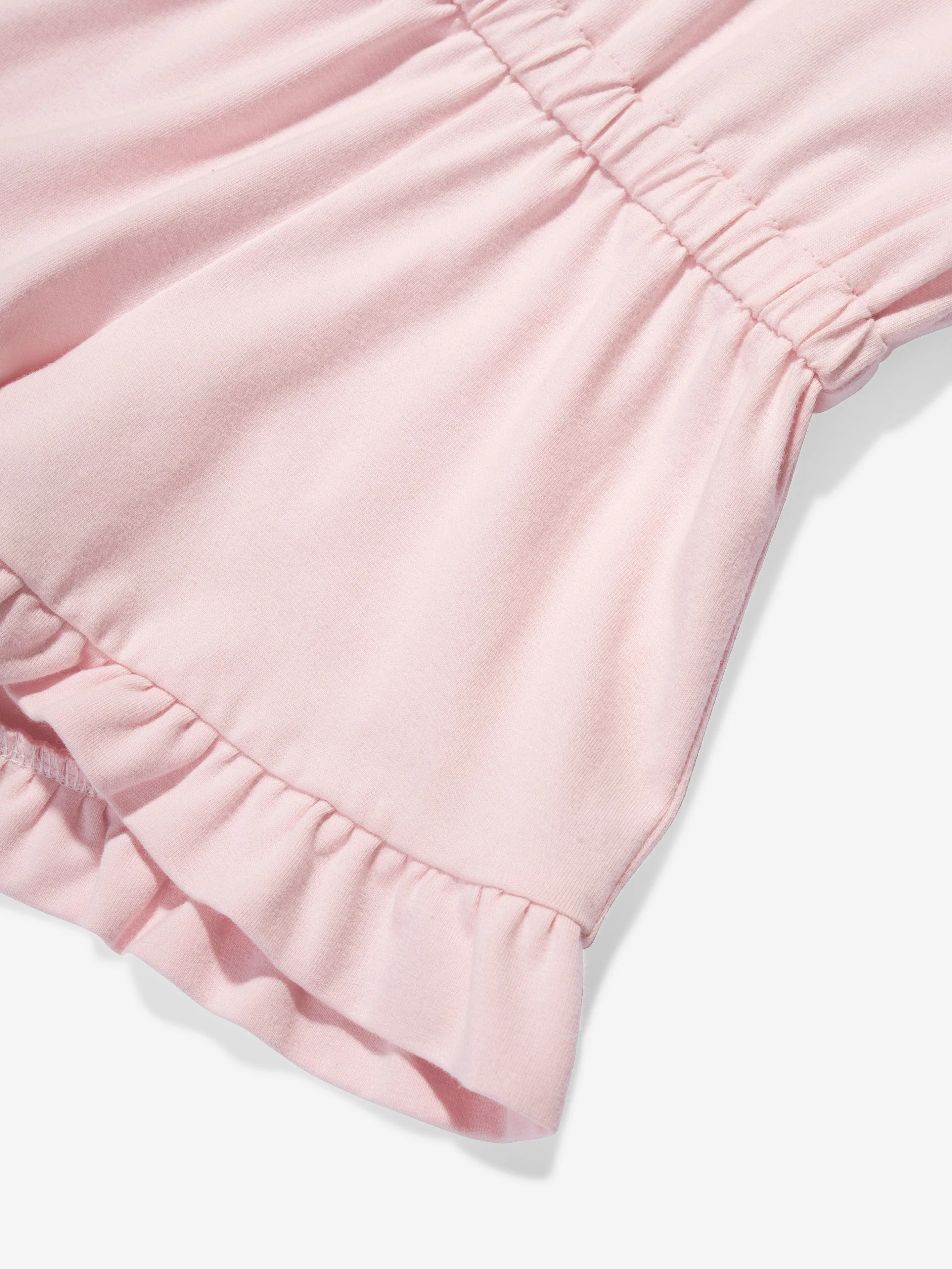 Moncler Enfant Baby Girls Logo-Overalls in Rosa