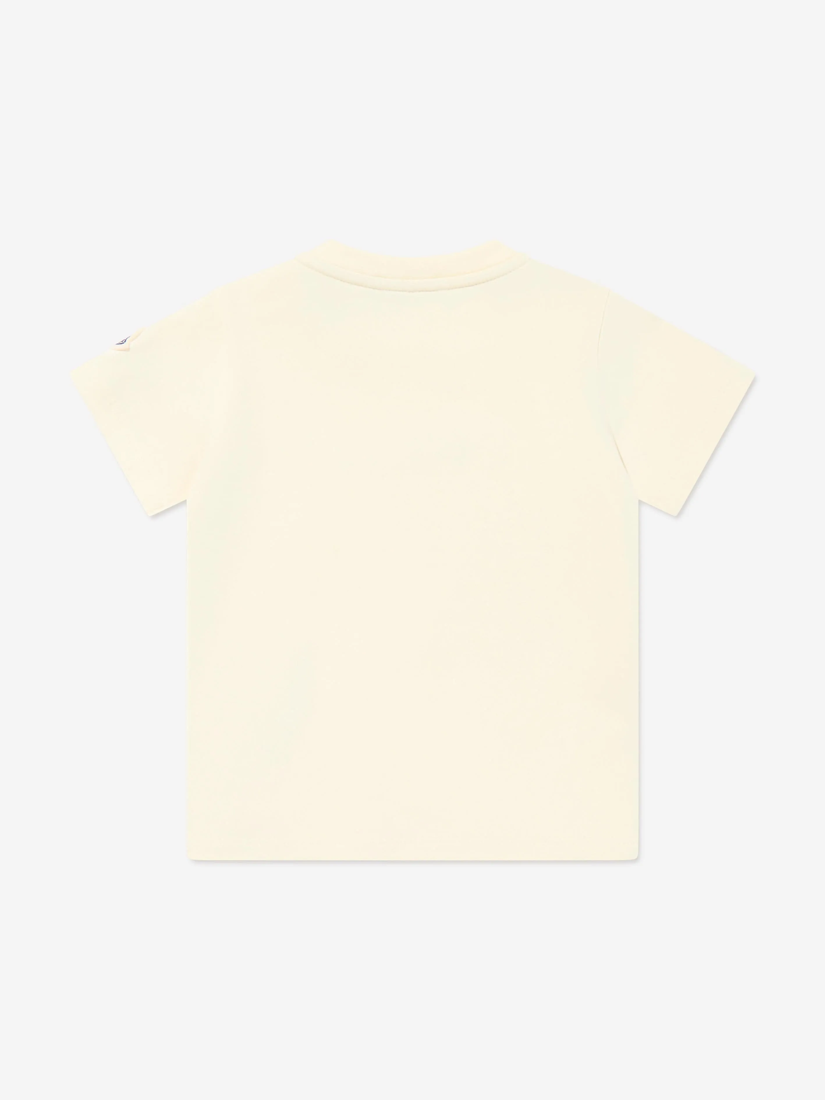 Moncler Enfant Baby Girls Logo T-Shirt in Gelb