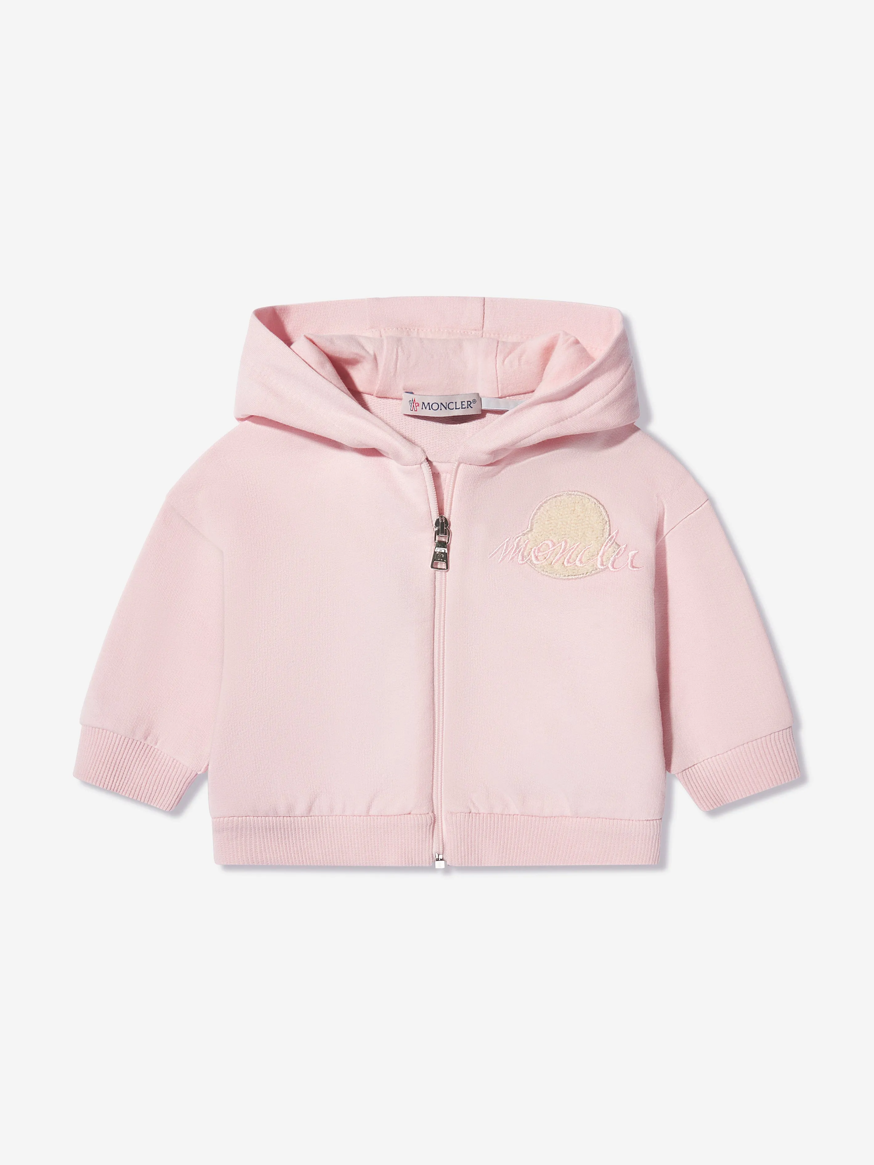 Moncler Enfant Baby Girls Logo Tracksuit in Rosa