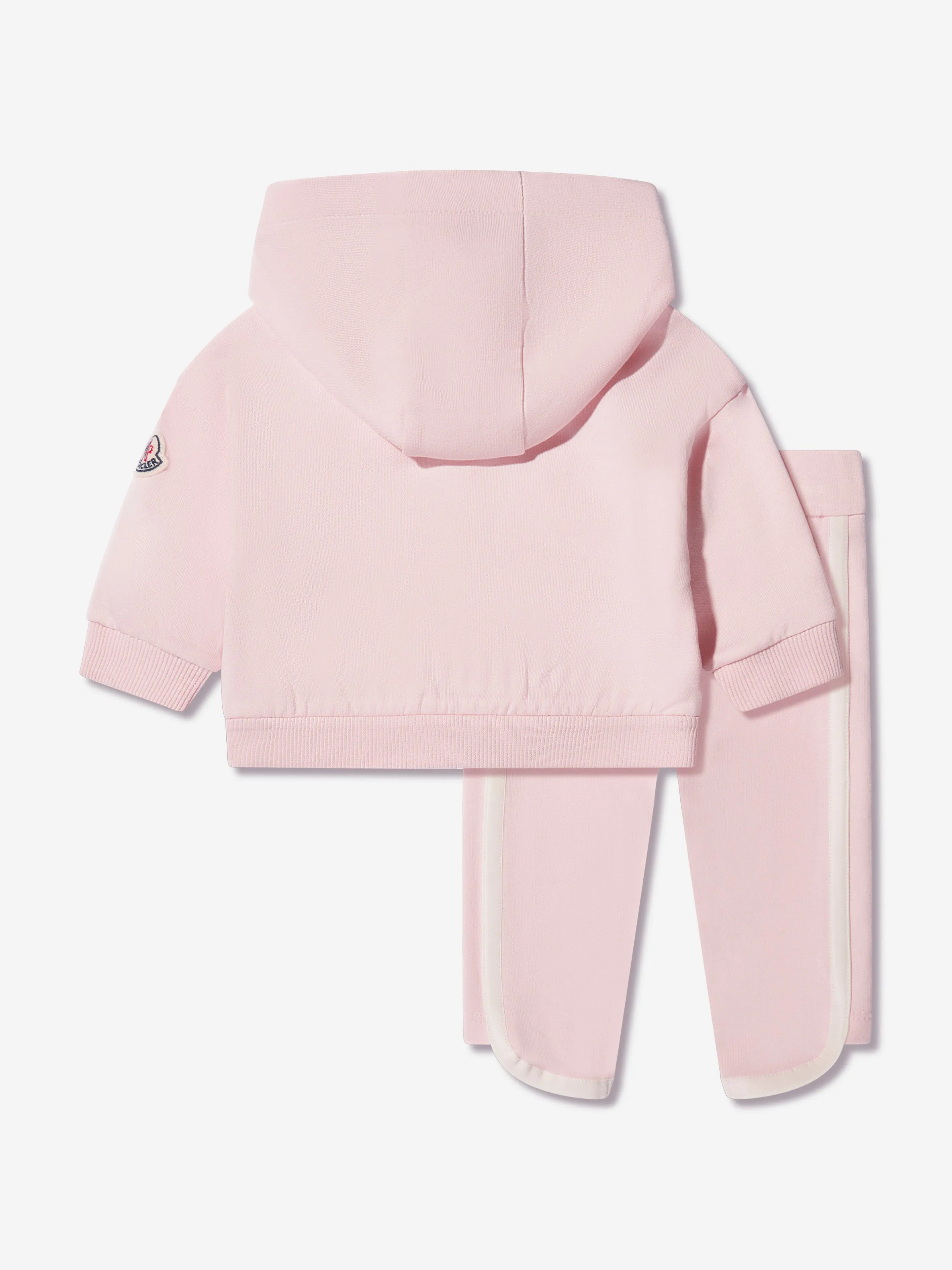 Moncler Enfant Baby Girls Logo Tracksuit in Rosa