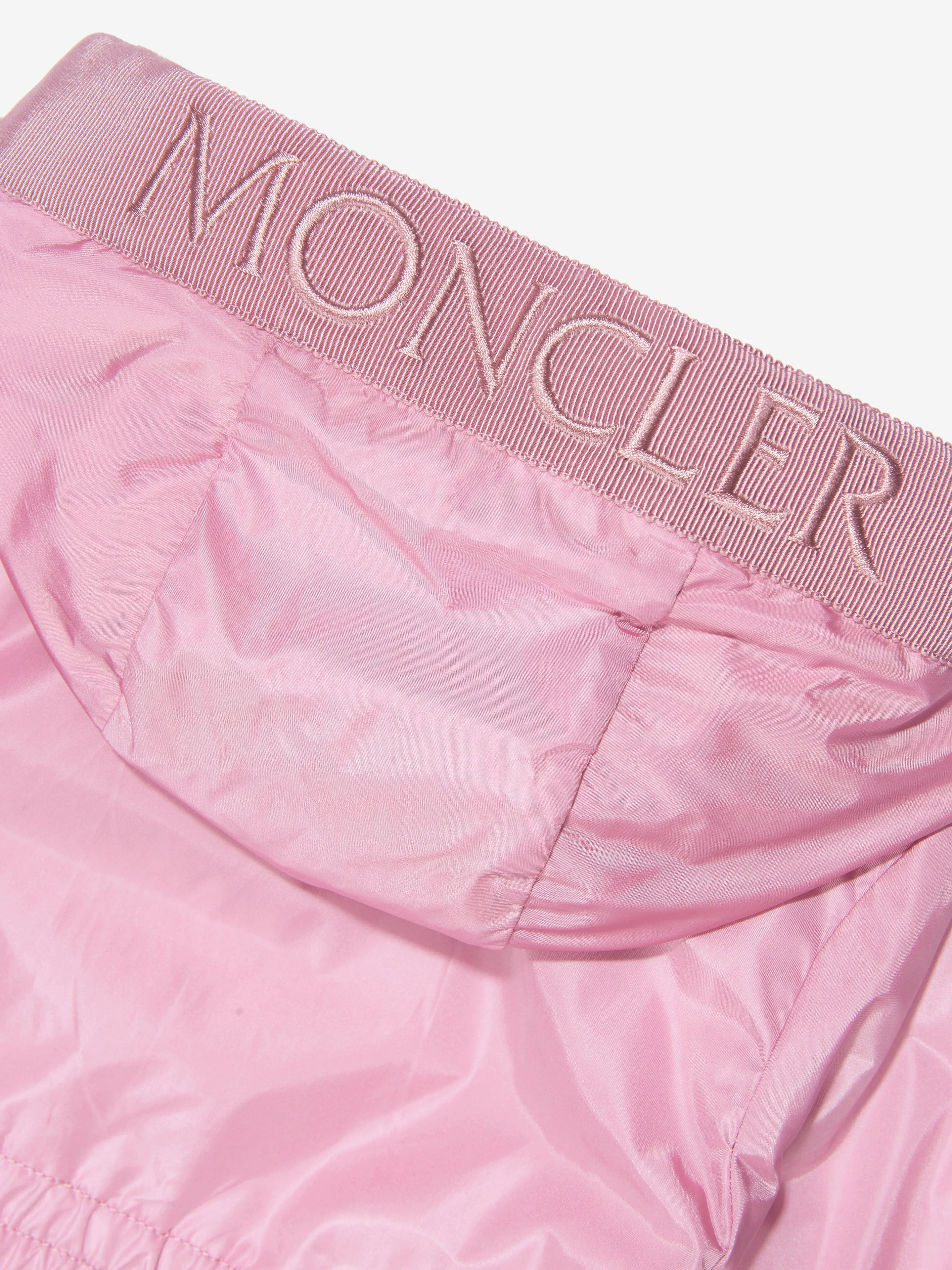 Moncler Enfant Baby Girls Messein Lange Parka in Rosa