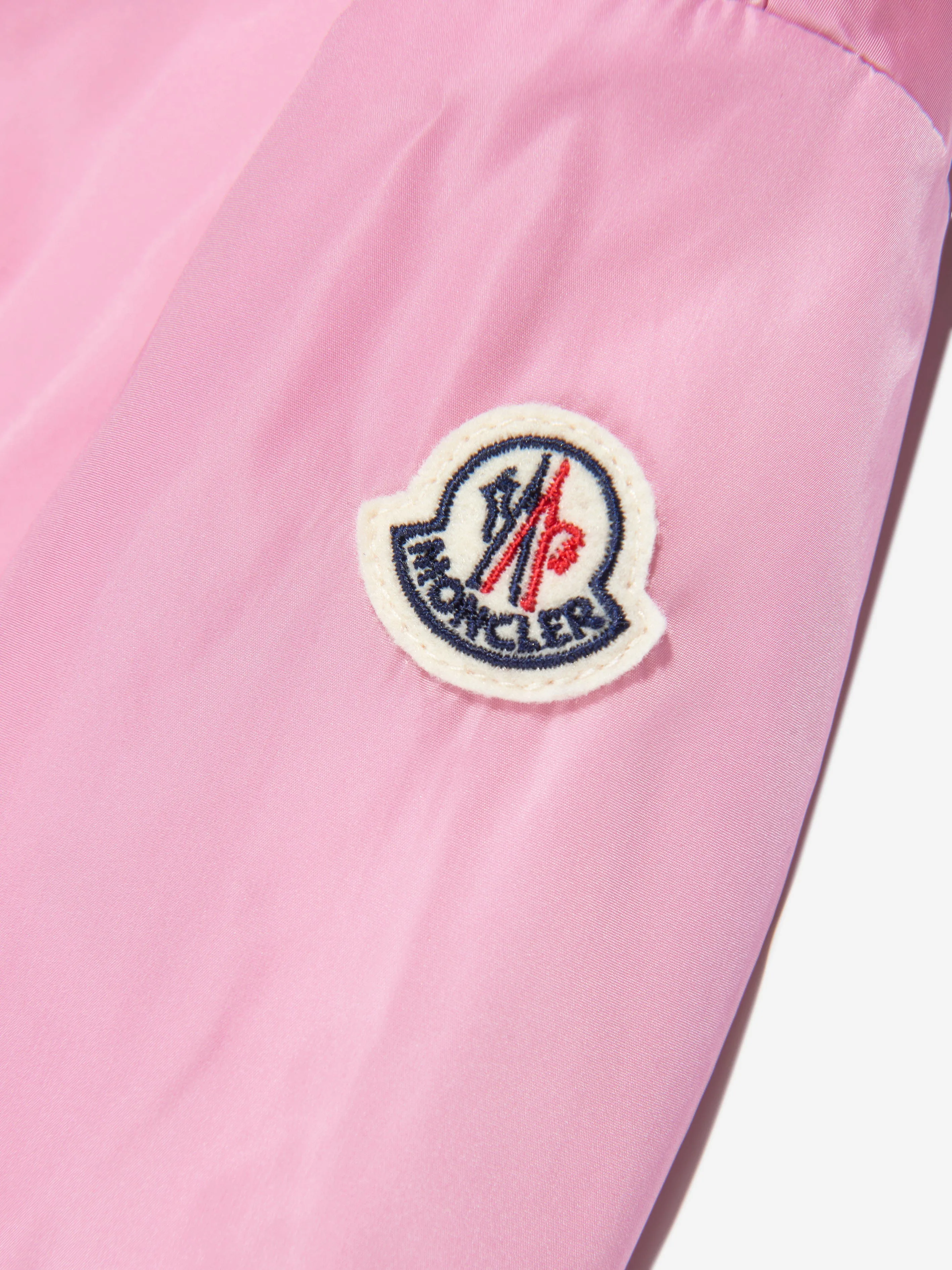 Moncler Enfant Baby Girls Messein Lange Parka in Rosa