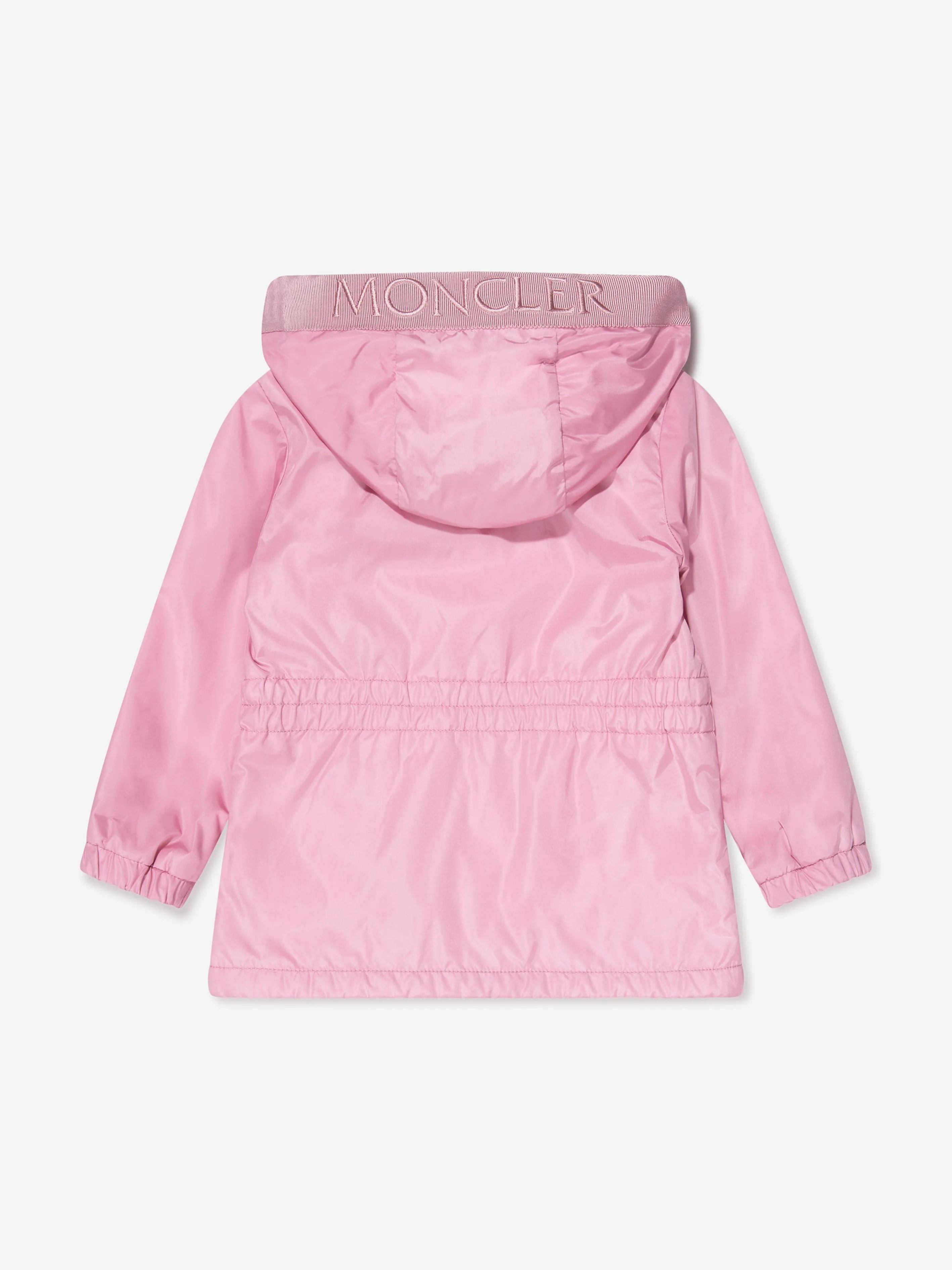 Moncler Enfant Baby Girls Messein Lange Parka in Rosa
