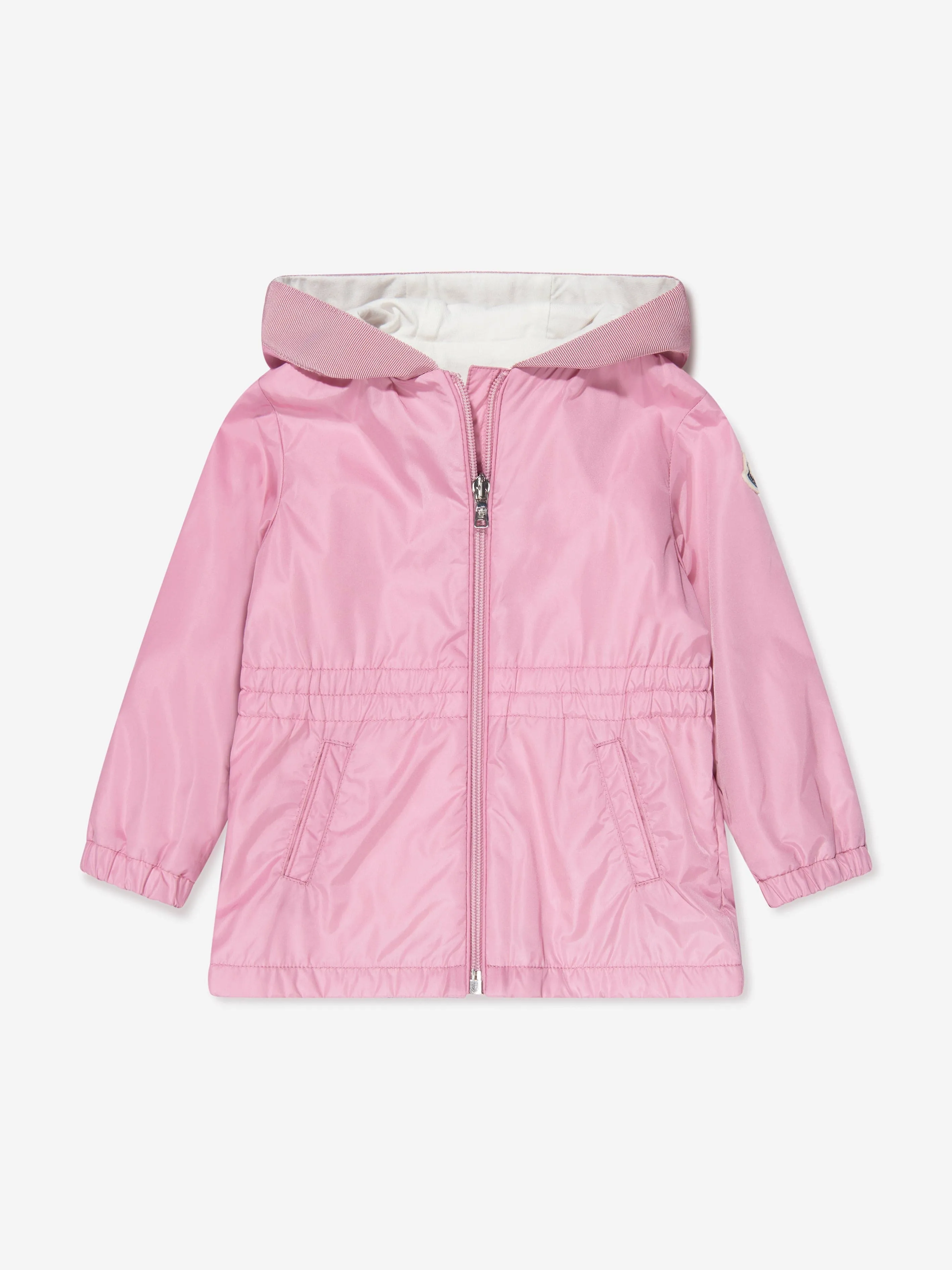 Moncler Enfant Baby Girls Messein Lange Parka in Rosa
