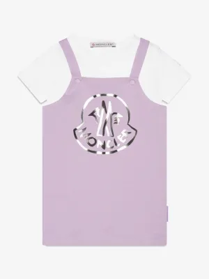 Moncler Enfant Baby Girls T-Shirt und Kleid-Set in Lila