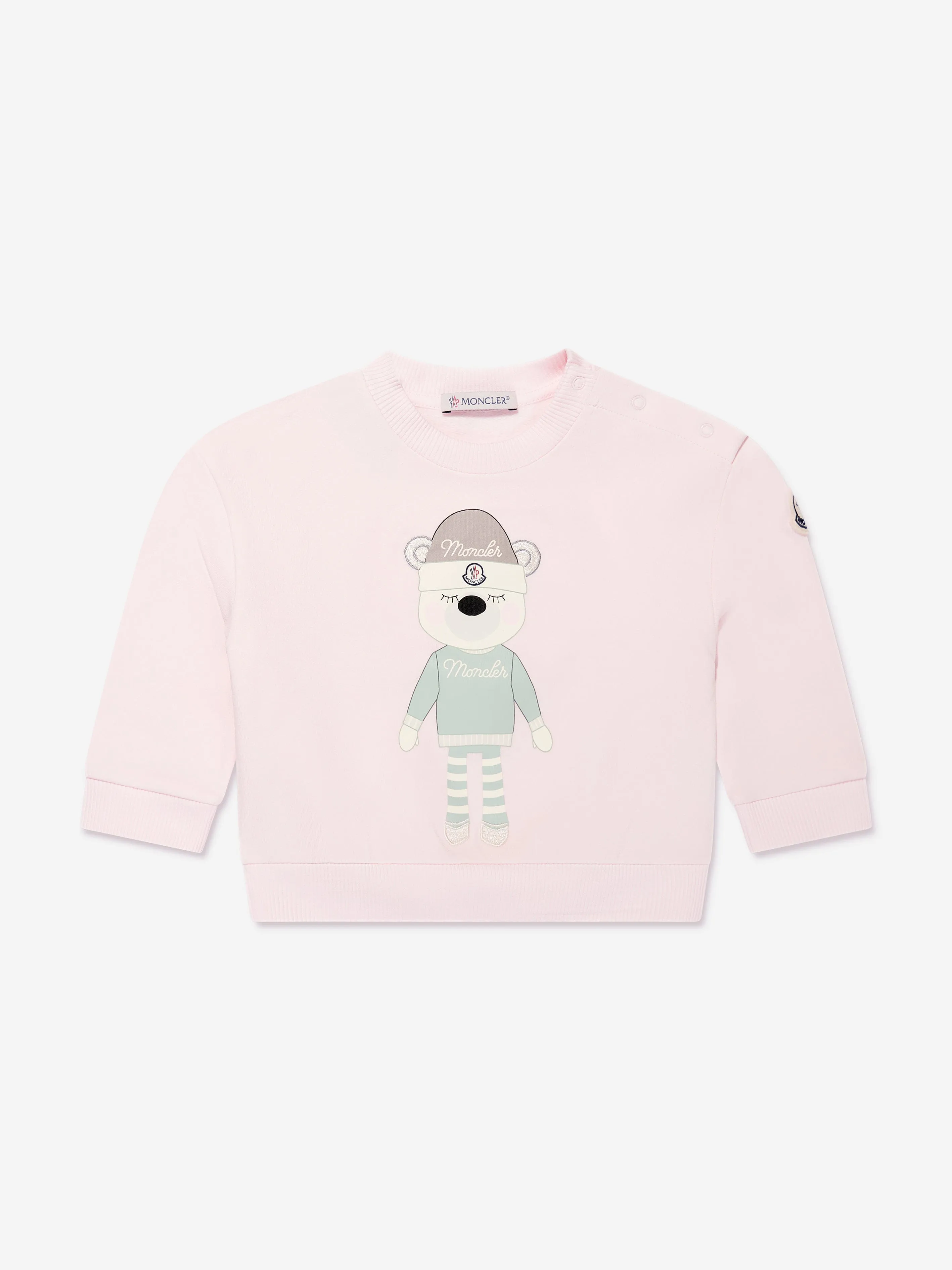 Moncler Enfant Baby Girls Tracksuit in Rosa