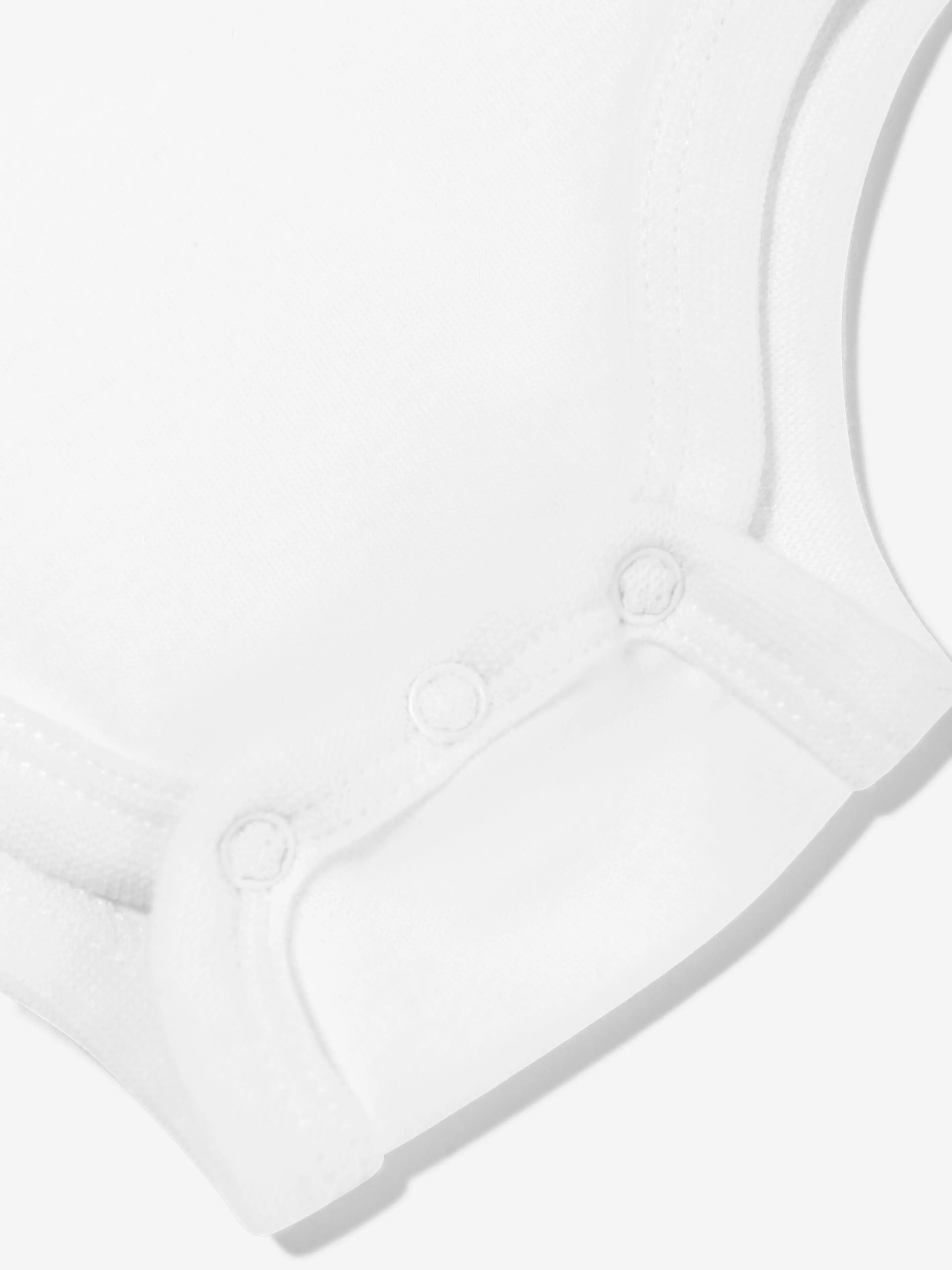 Moncler Enfant Baby Logo-Body in Weiß