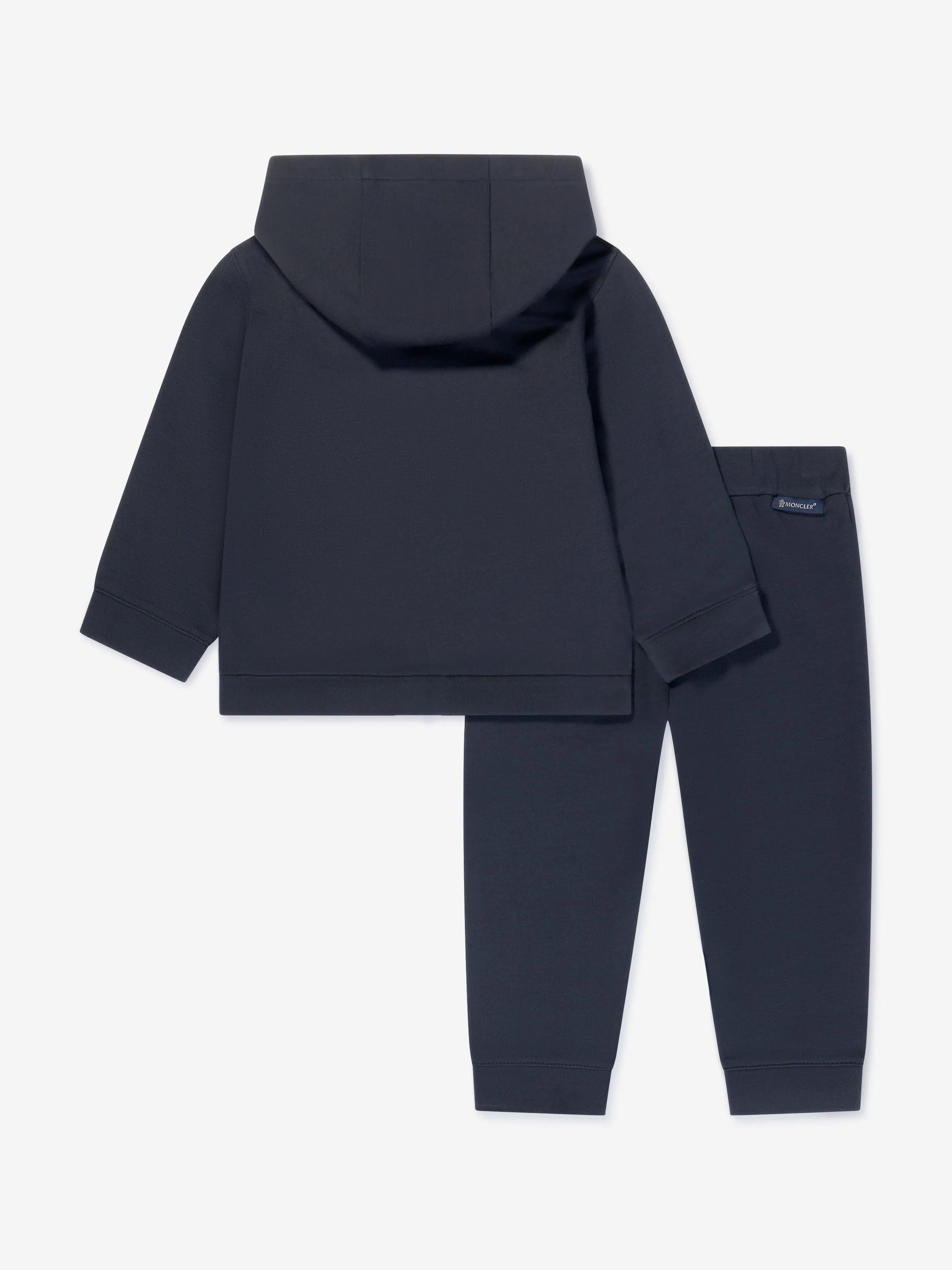 Moncler Enfant Baby Logo-Jogginganzug in Marineblau