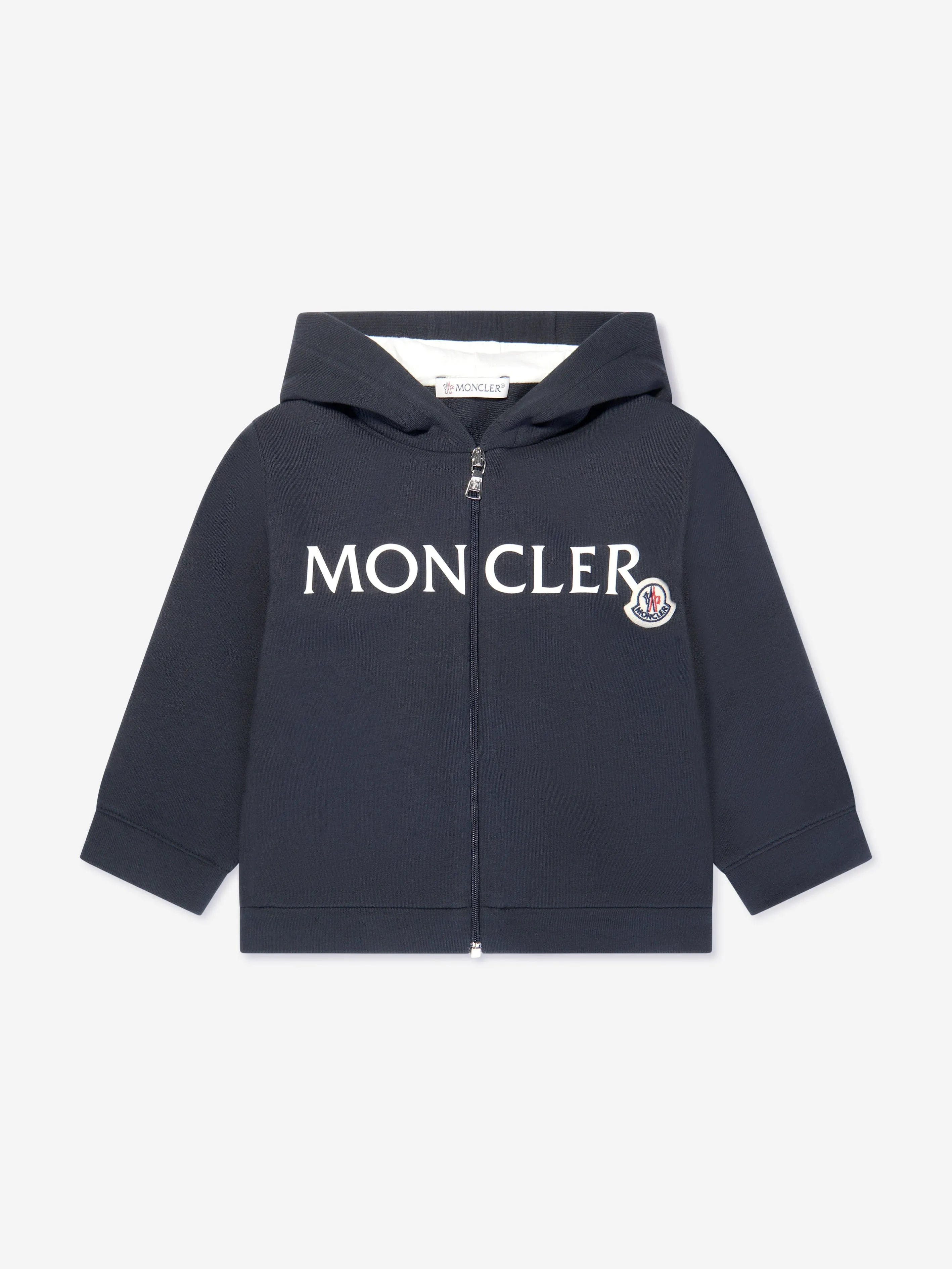 Moncler Enfant Baby Logo-Jogginganzug in Marineblau