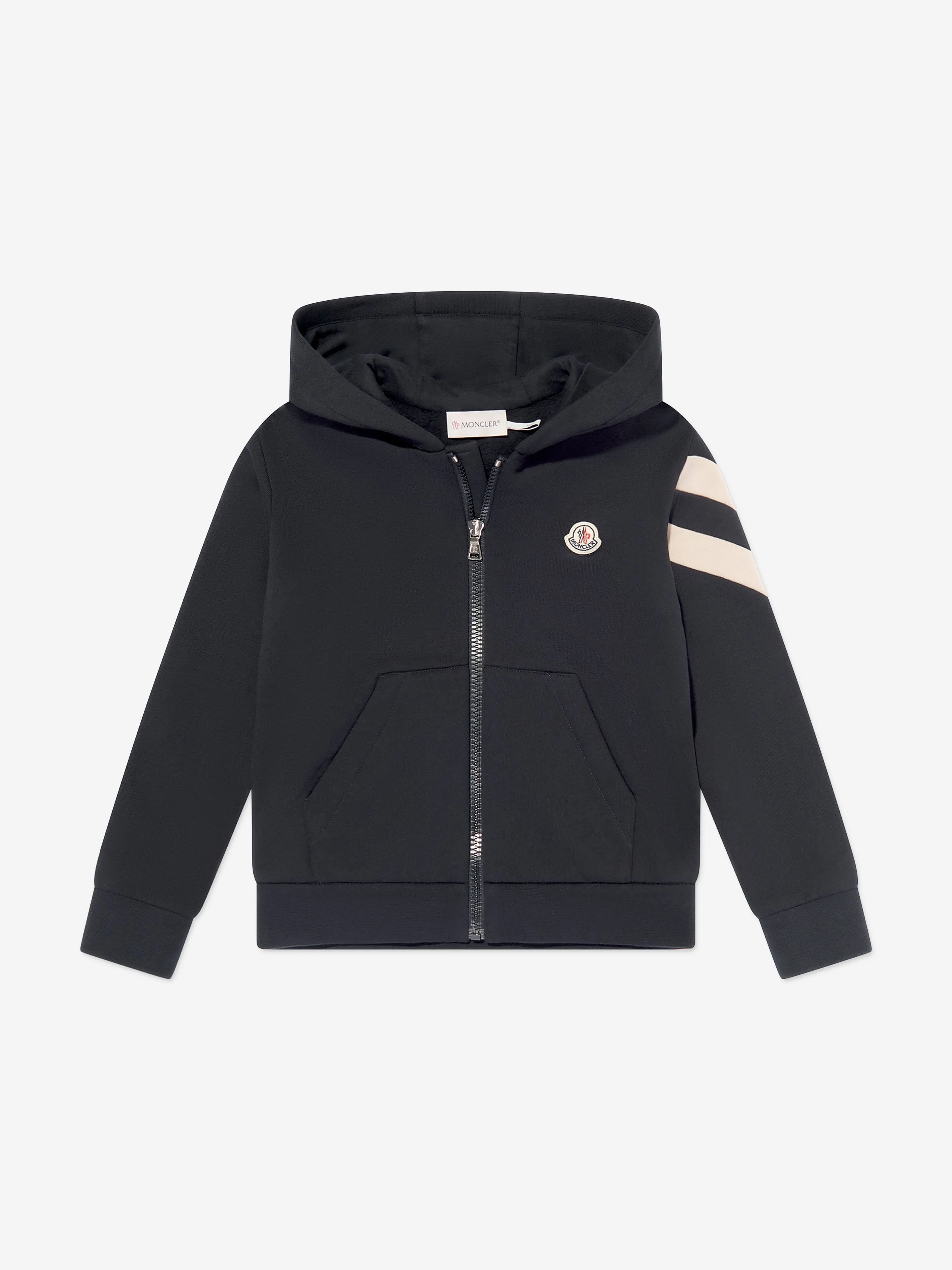 Moncler Enfant Jungen Logo-Tracksuit in Marineblau