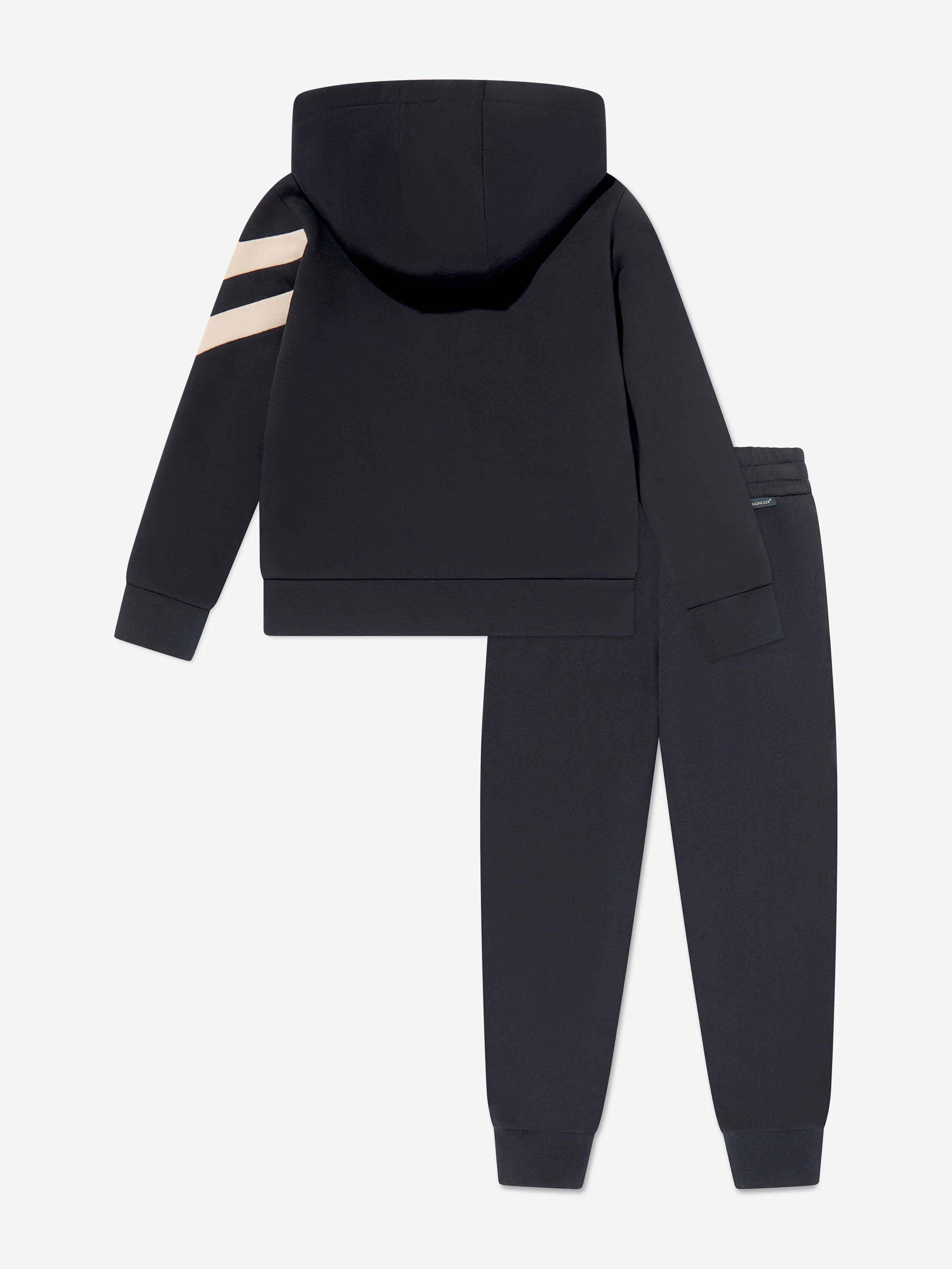 Moncler Enfant Jungen Logo-Tracksuit in Marineblau