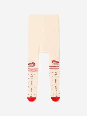 Monnalisa Baby Mädchen Jacquard Strumpfhosen