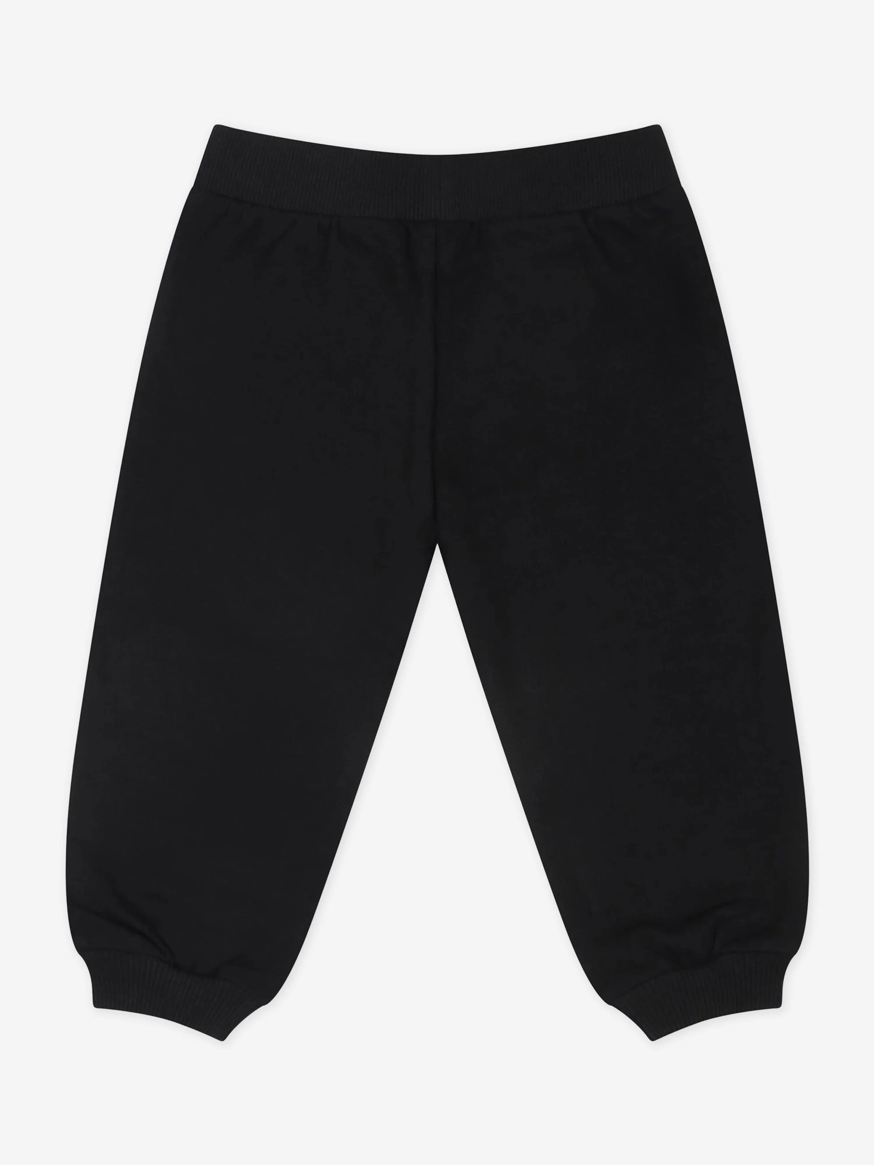 Moschino Baby Logo Joggerhose in Schwarz